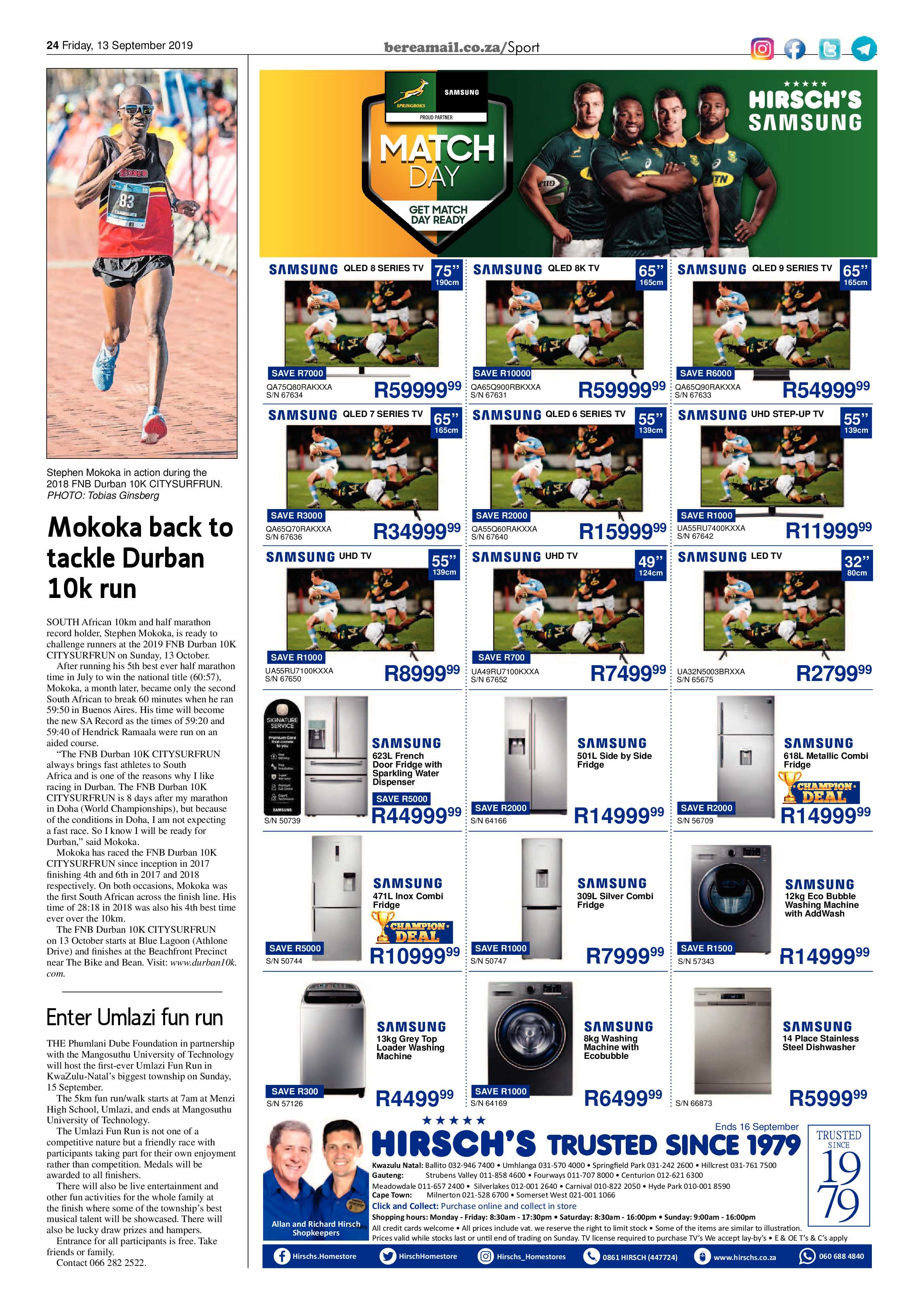 Berea Mail 13 September 2019 page 24