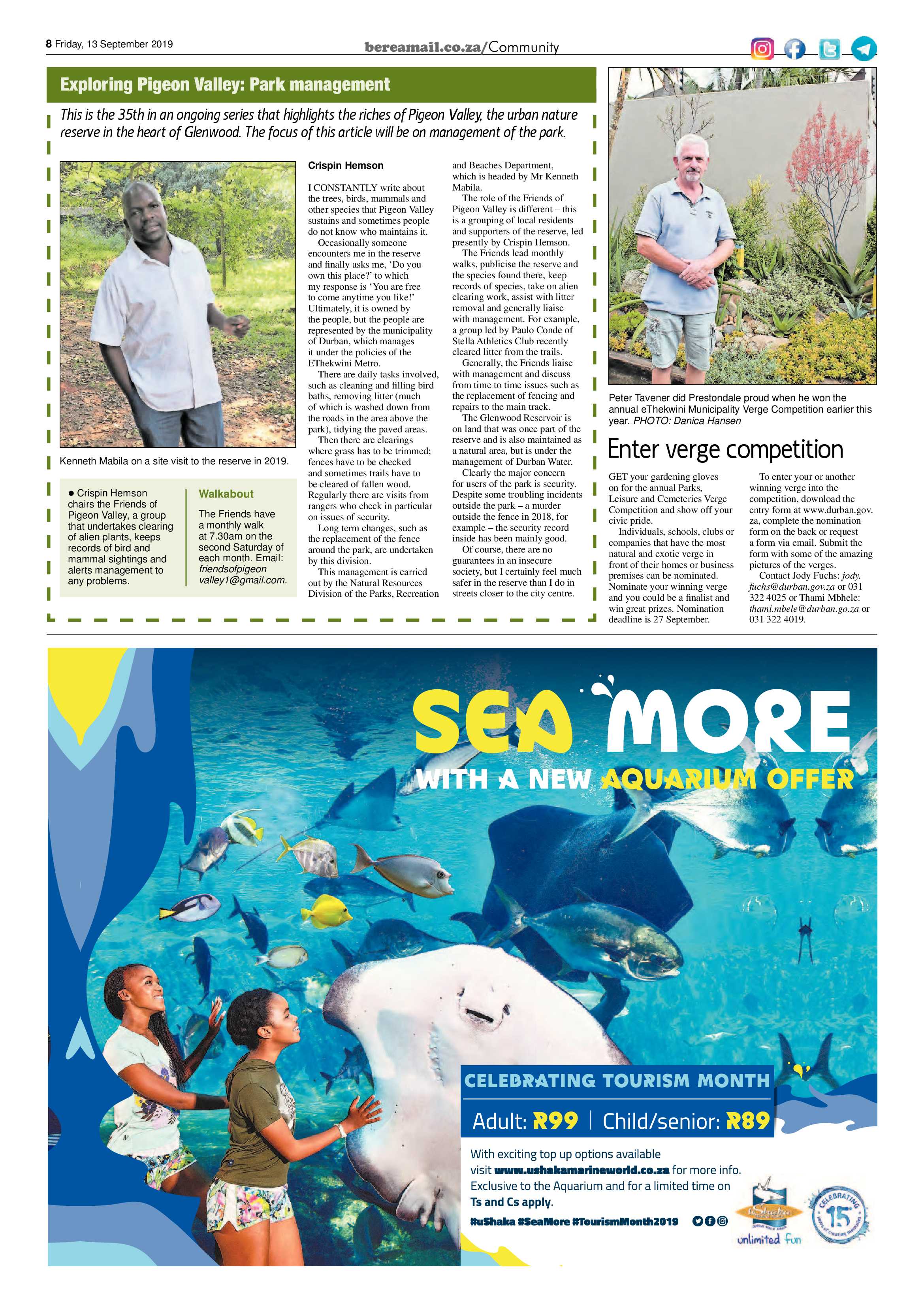 Berea Mail 13 September 2019 page 8