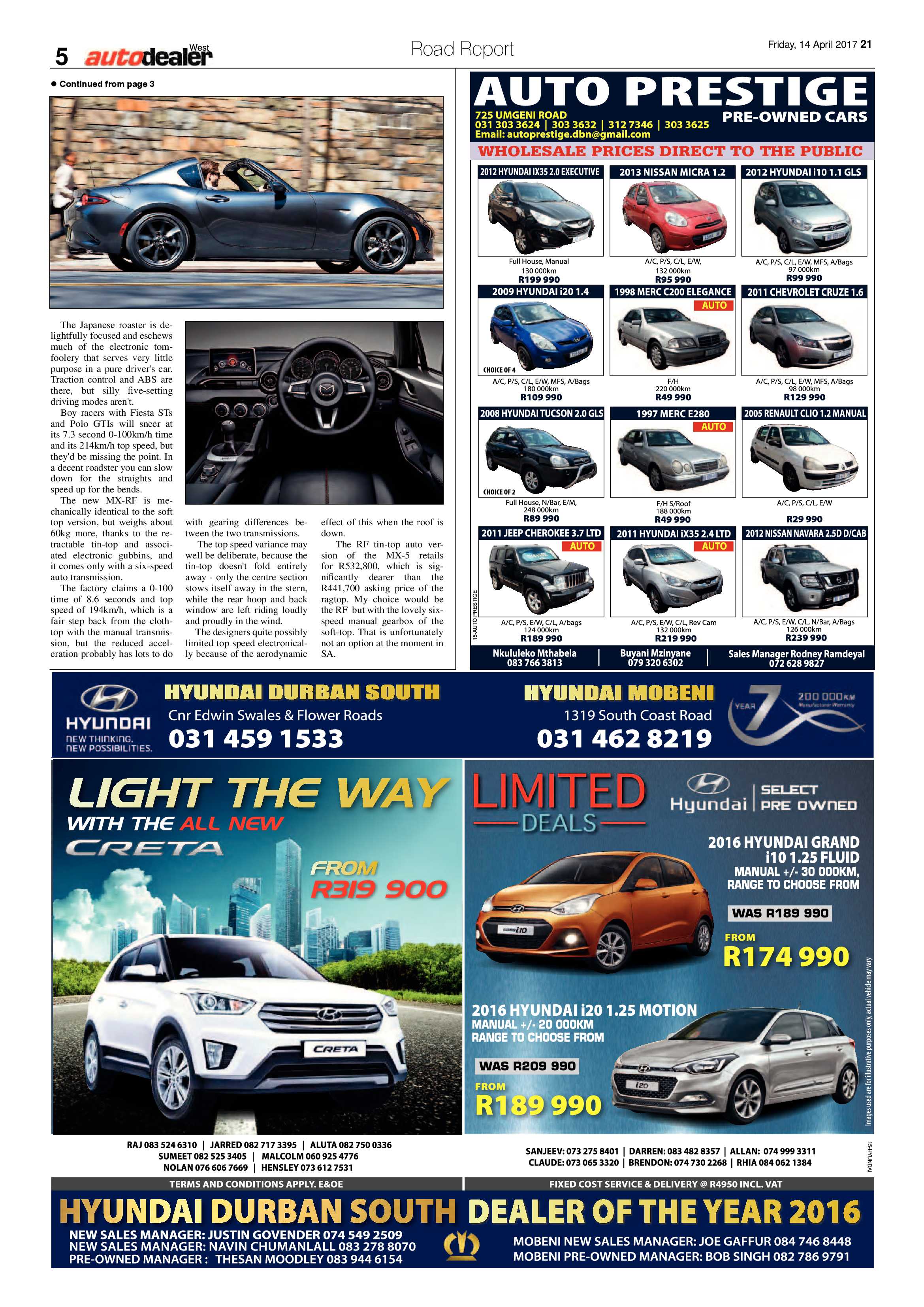 Berea Mail 14 April 2017 page 21