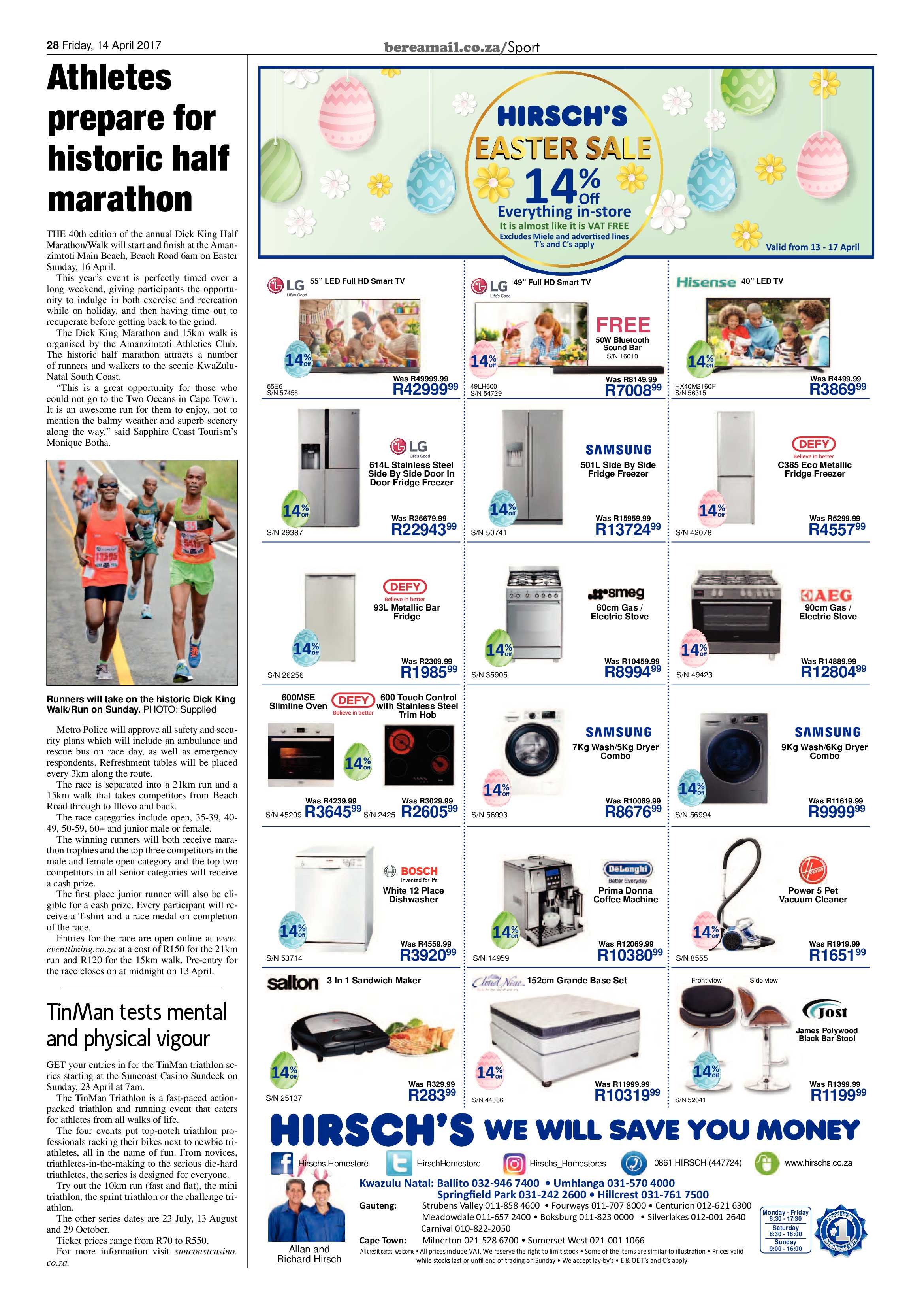 Berea Mail 14 April 2017 page 28