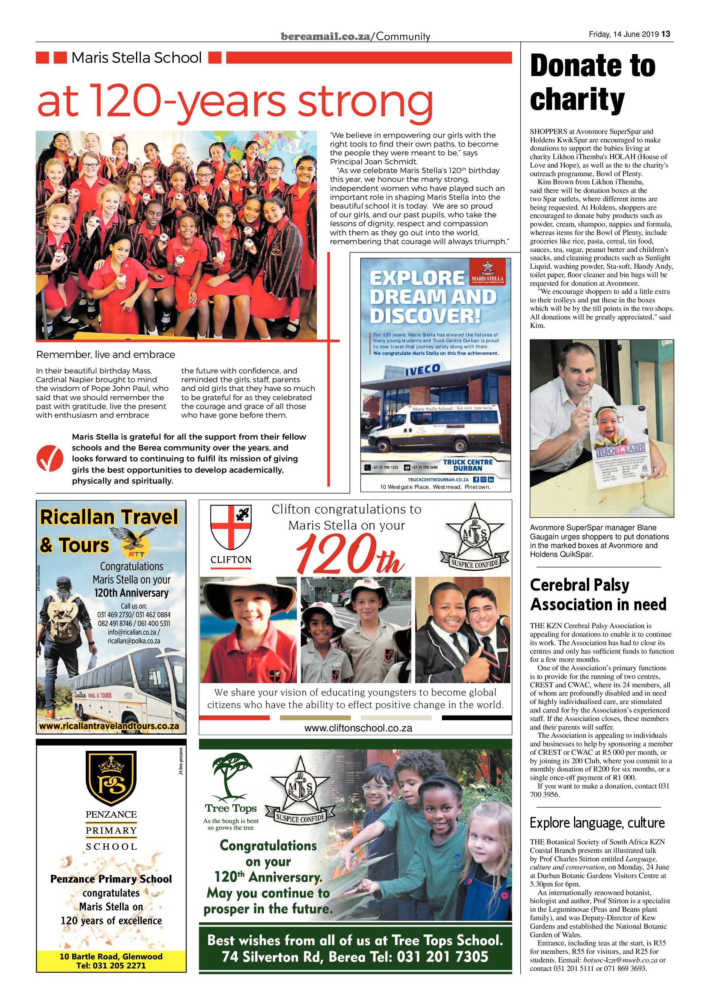 Berea Mail 14 June 2019 page 13