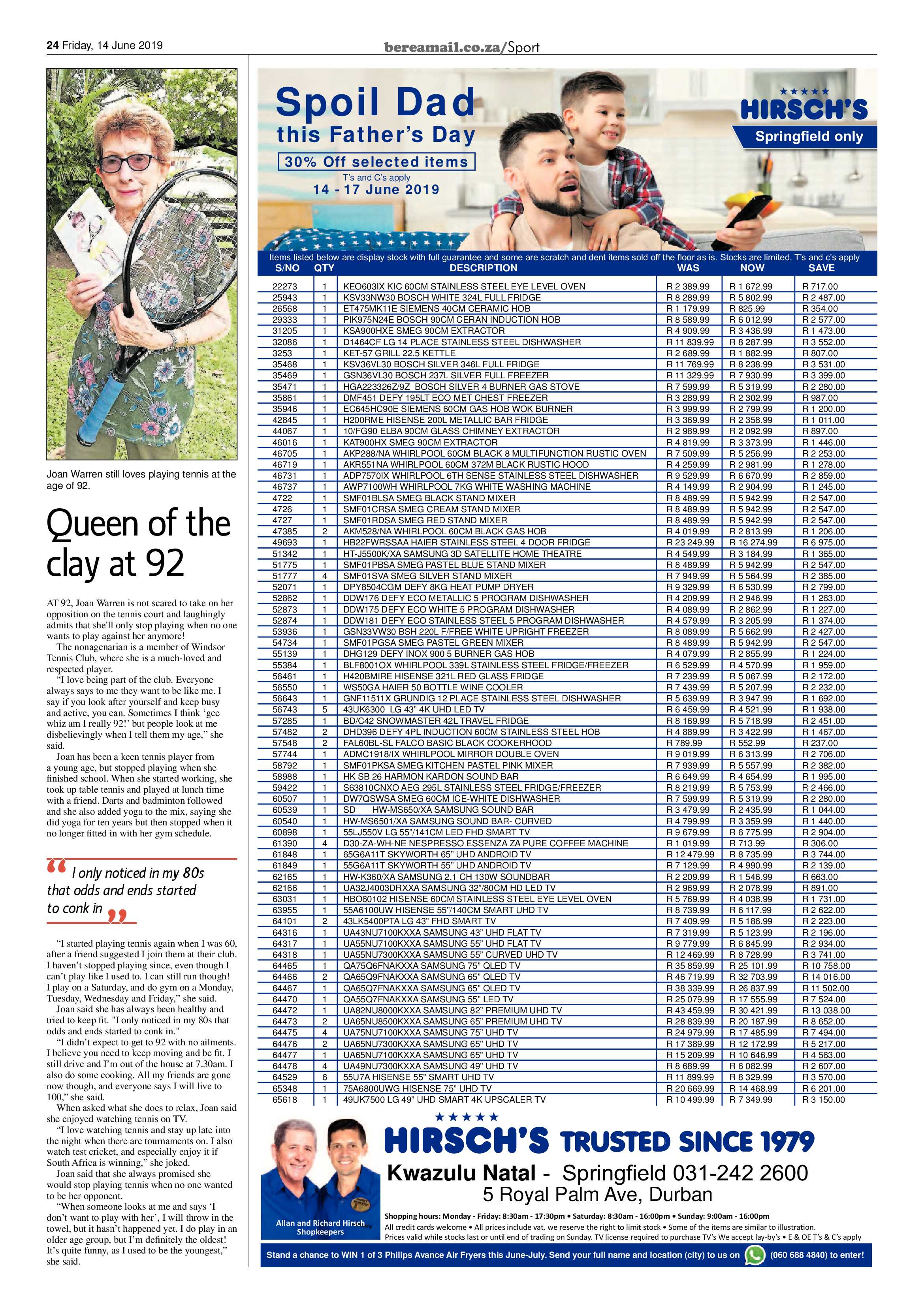 Berea Mail 14 June 2019 page 24