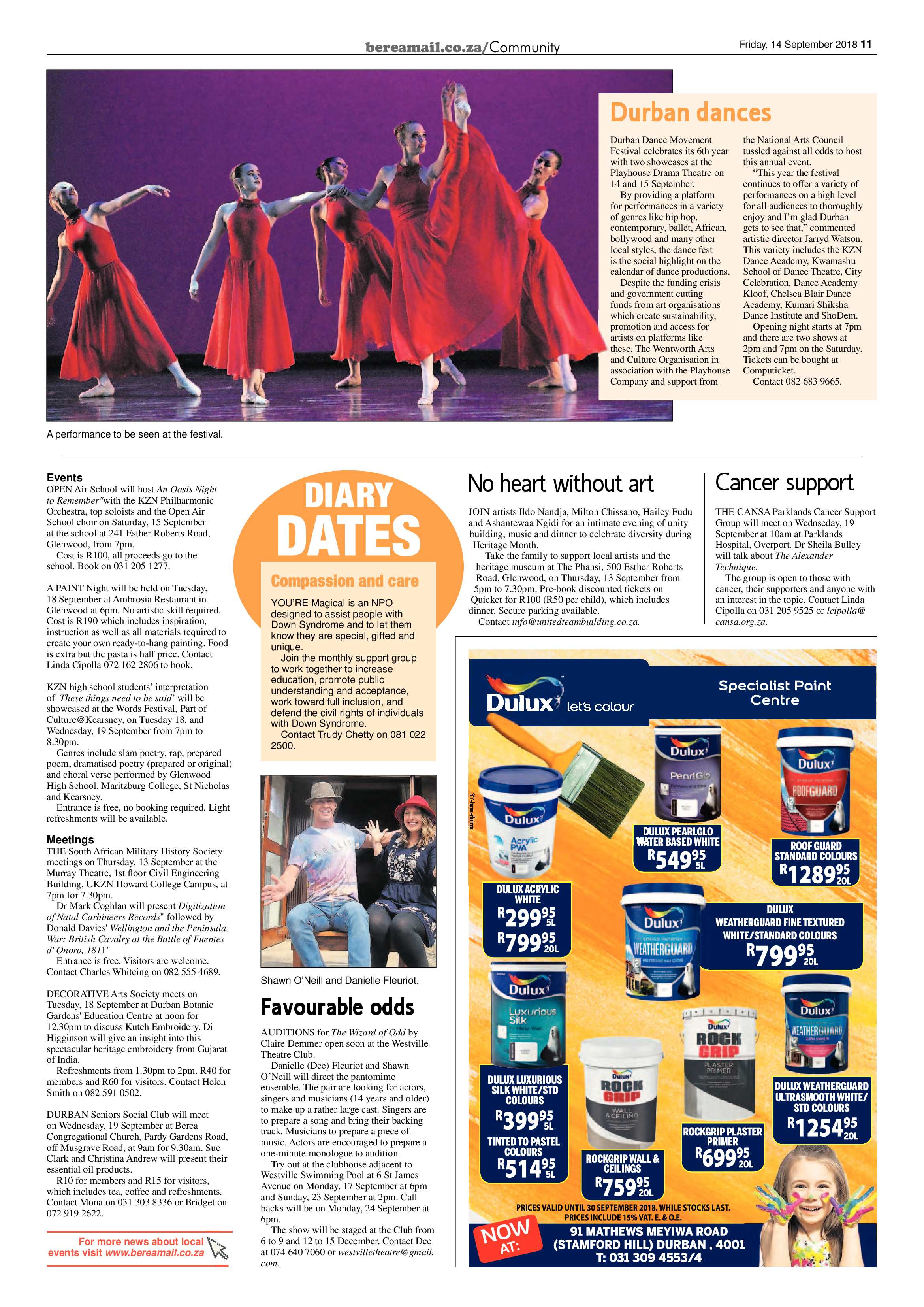 Berea Mail 14 September 2018 page 11