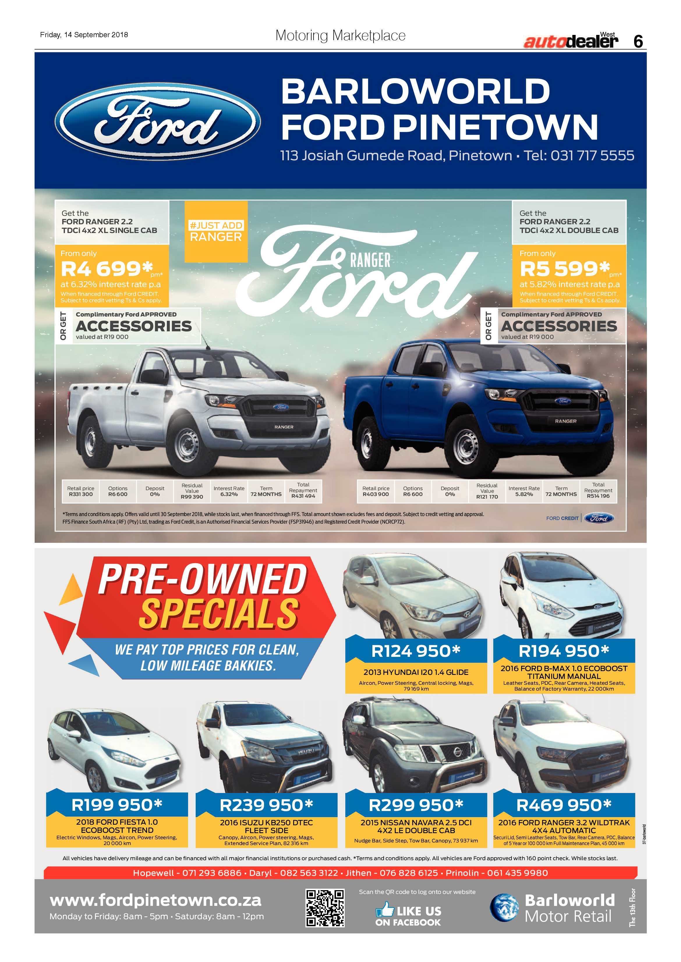 Berea Mail 14 September 2018 page 22