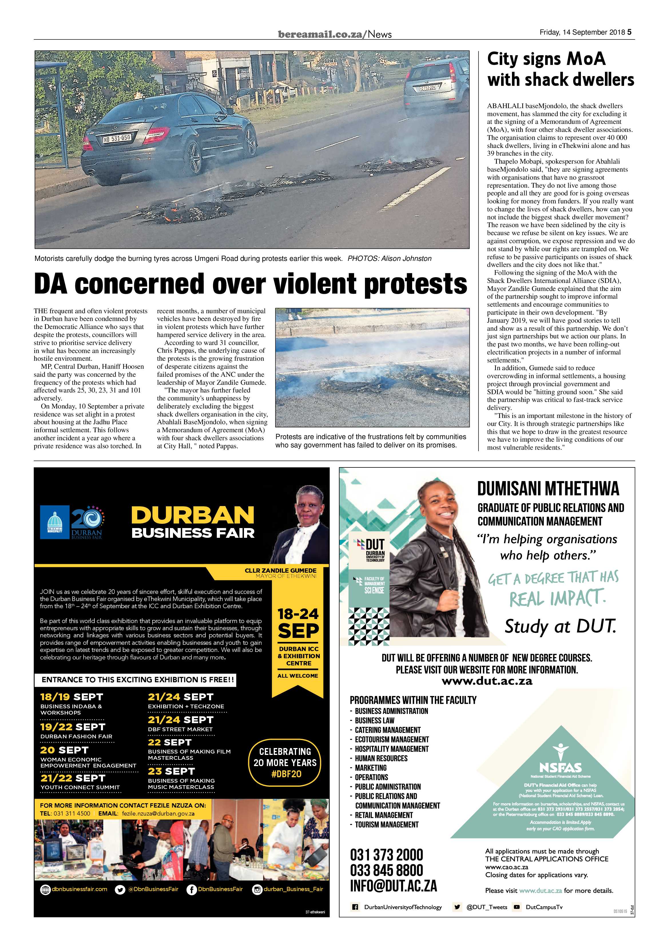 Berea Mail 14 September 2018 page 5