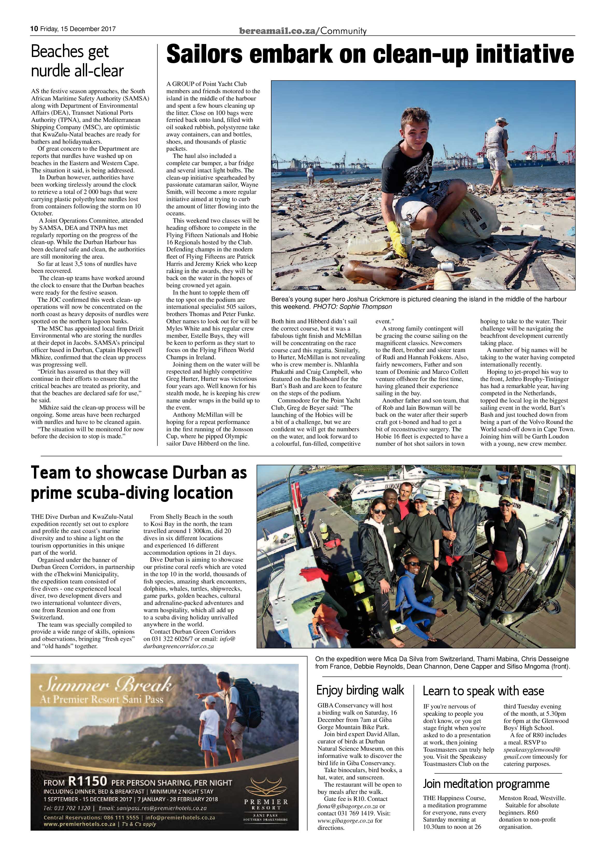 Berea Mail 15 December 2017 page 10