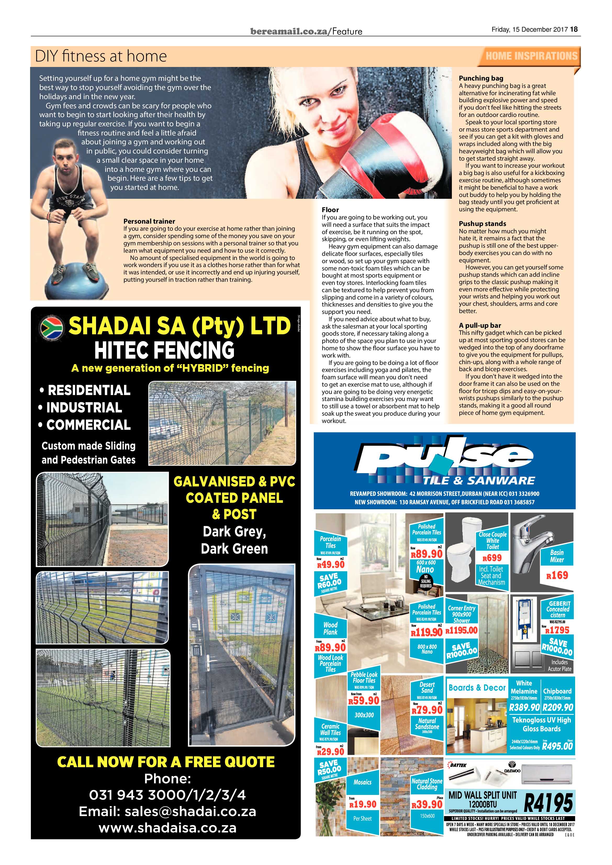 Berea Mail 15 December 2017 page 18