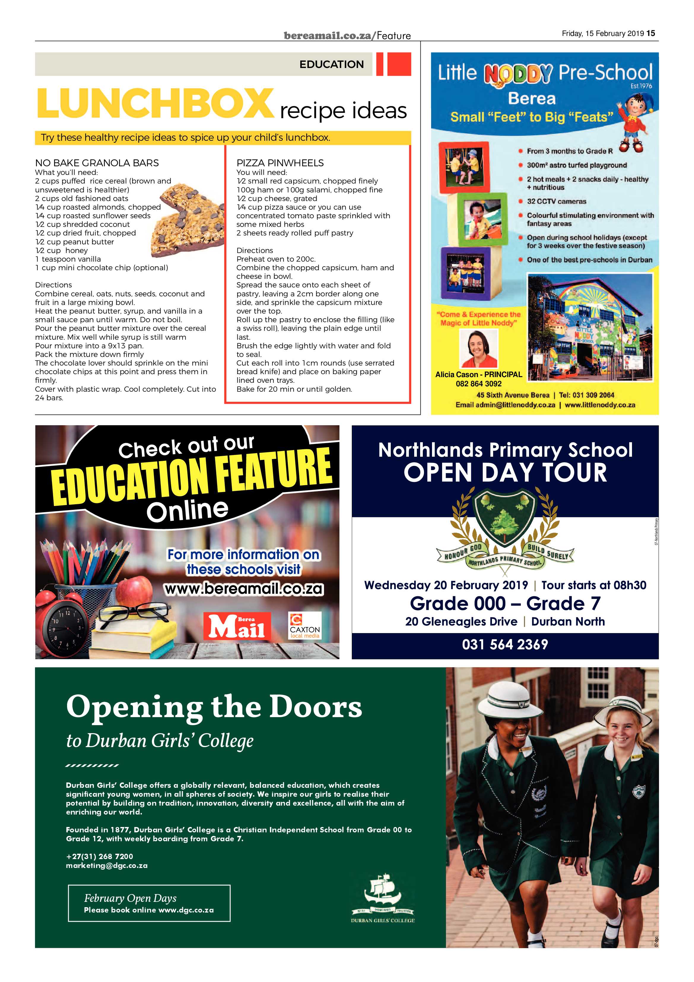 Berea Mail 15 February 2019 page 15
