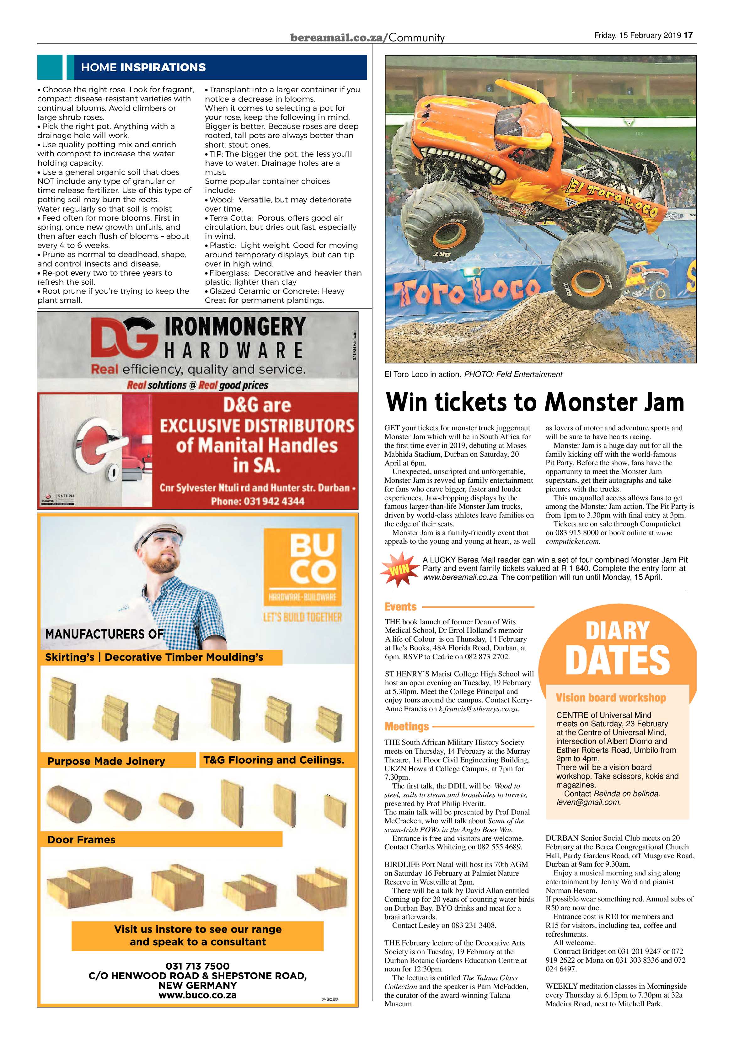 Berea Mail 15 February 2019 page 17