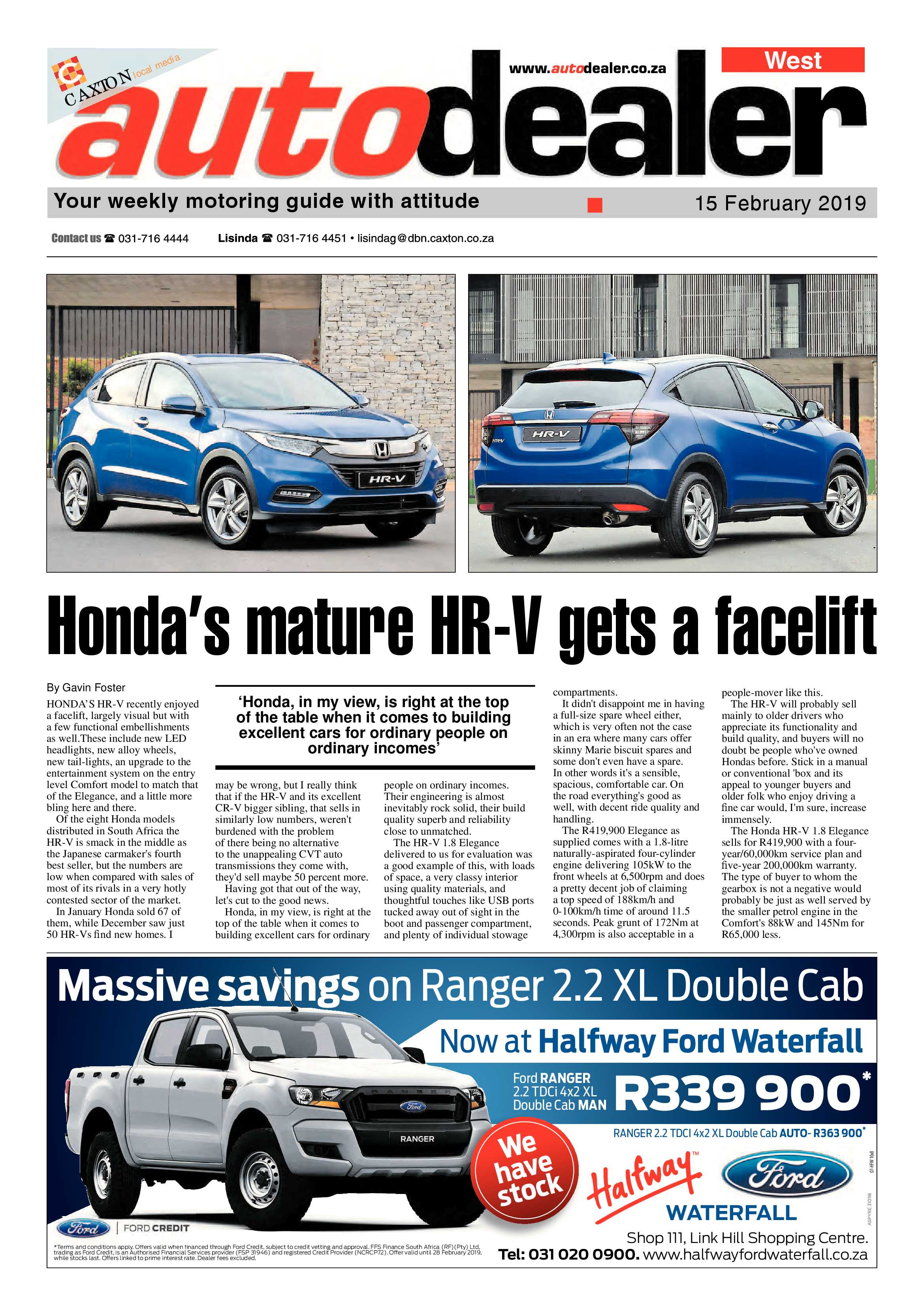 Berea Mail 15 February 2019 page 19
