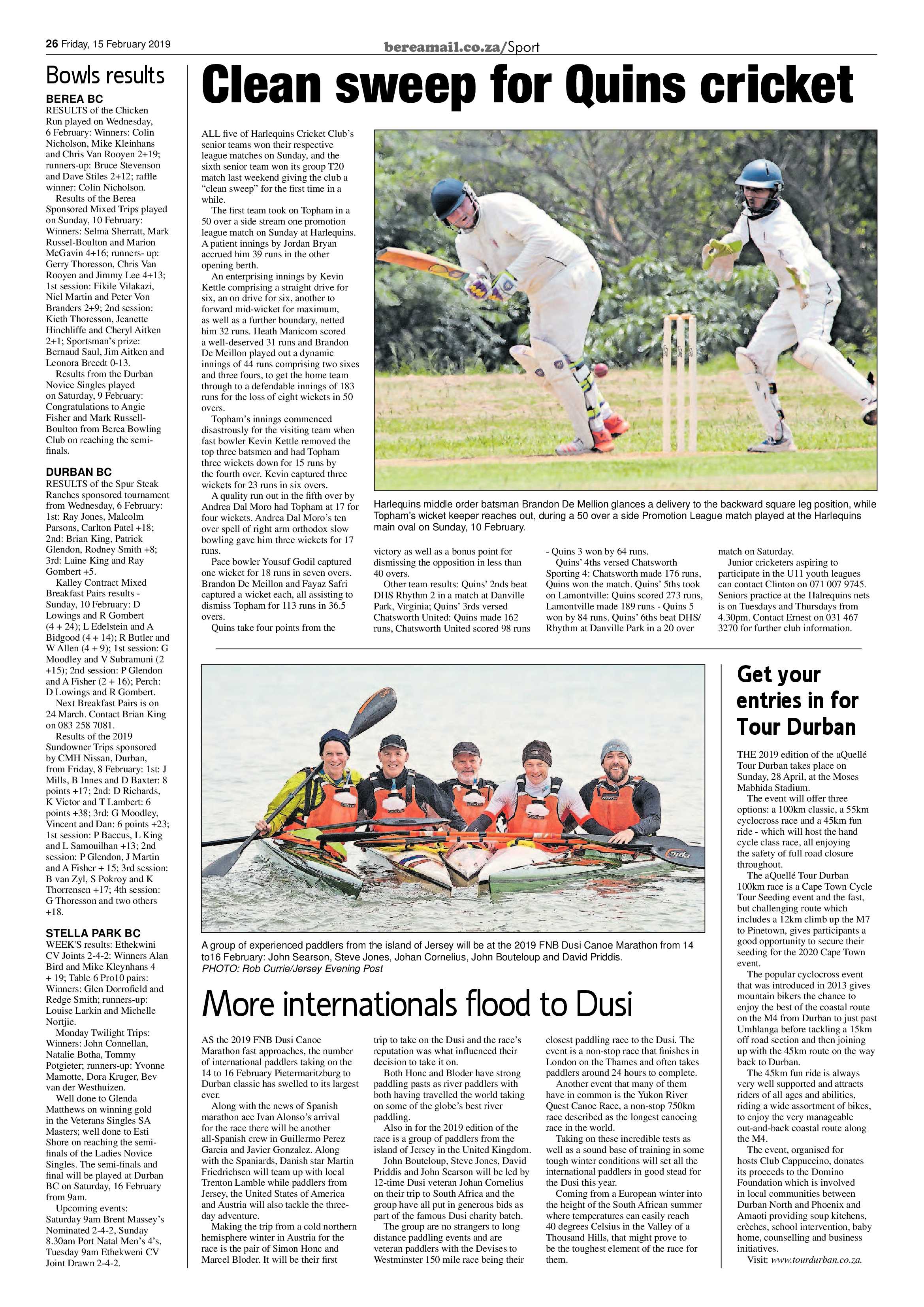 Berea Mail 15 February 2019 page 26