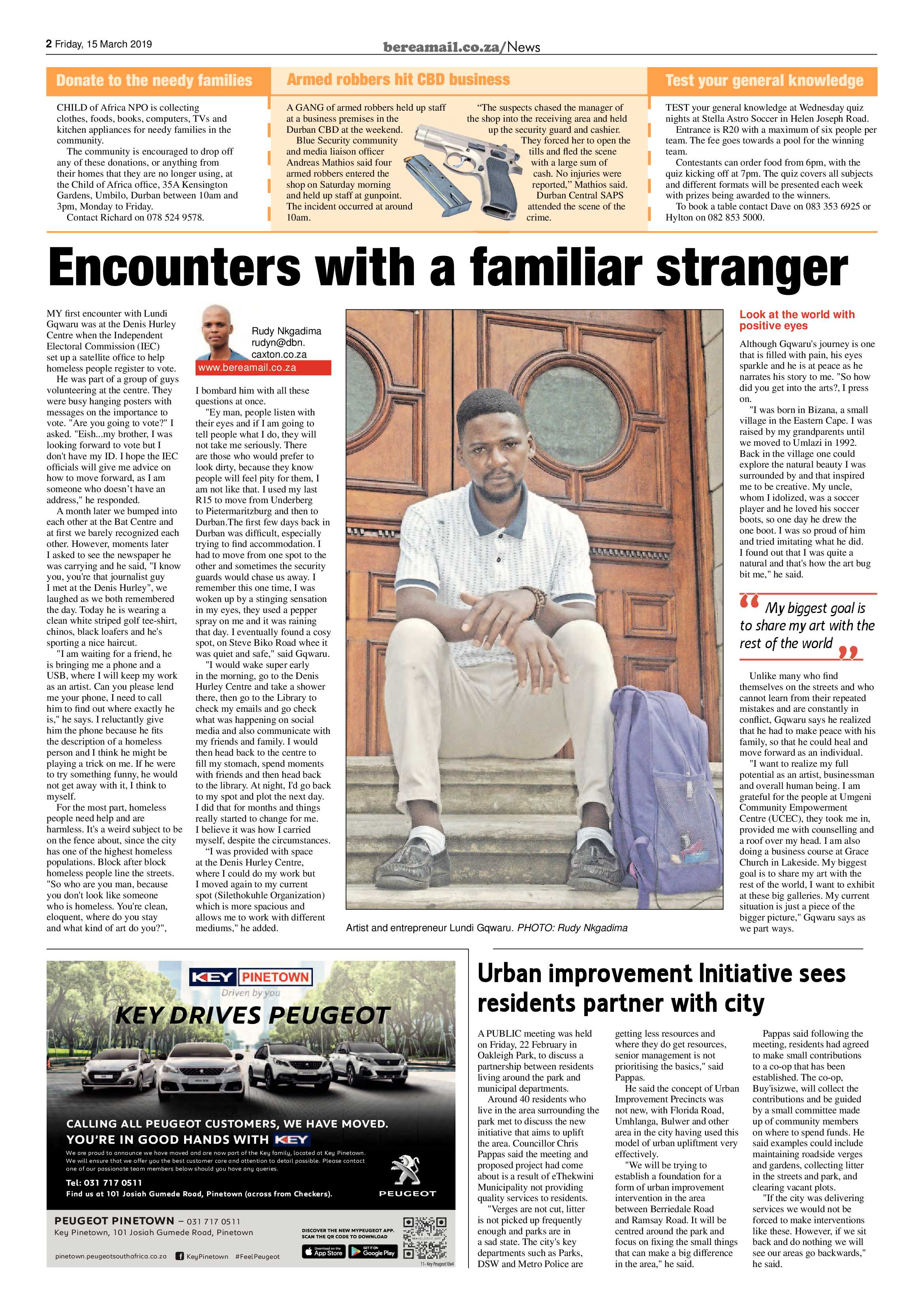 Berea Mail 15 March 2019 page 2