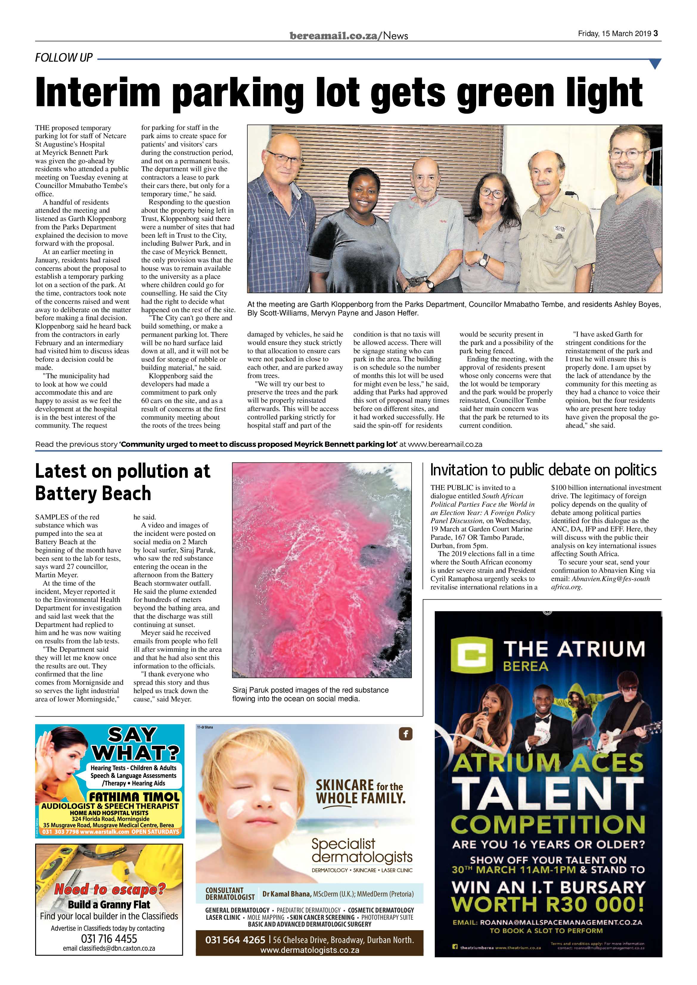 Berea Mail 15 March 2019 page 3