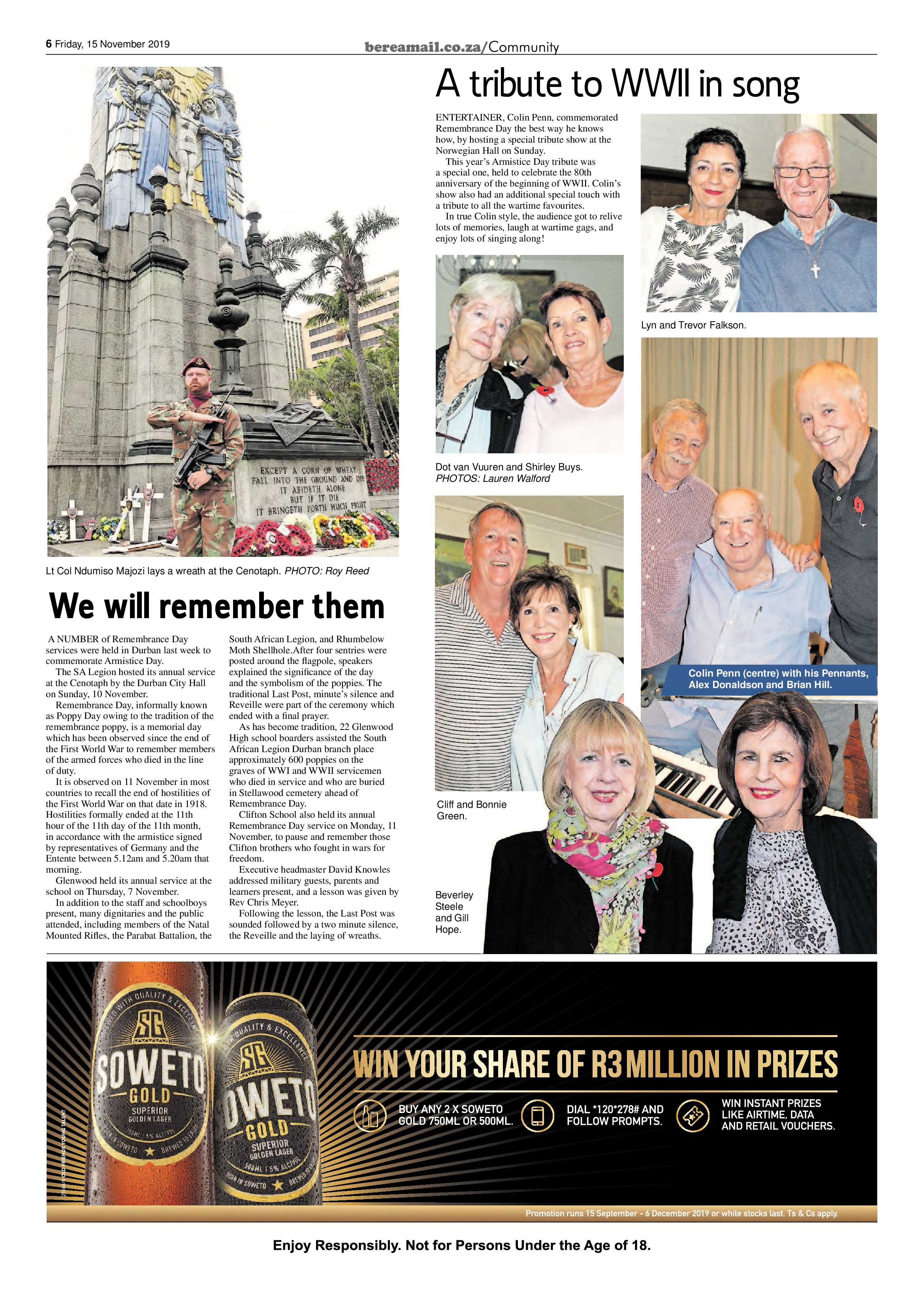 Berea Mail 15 November 2019 page 6