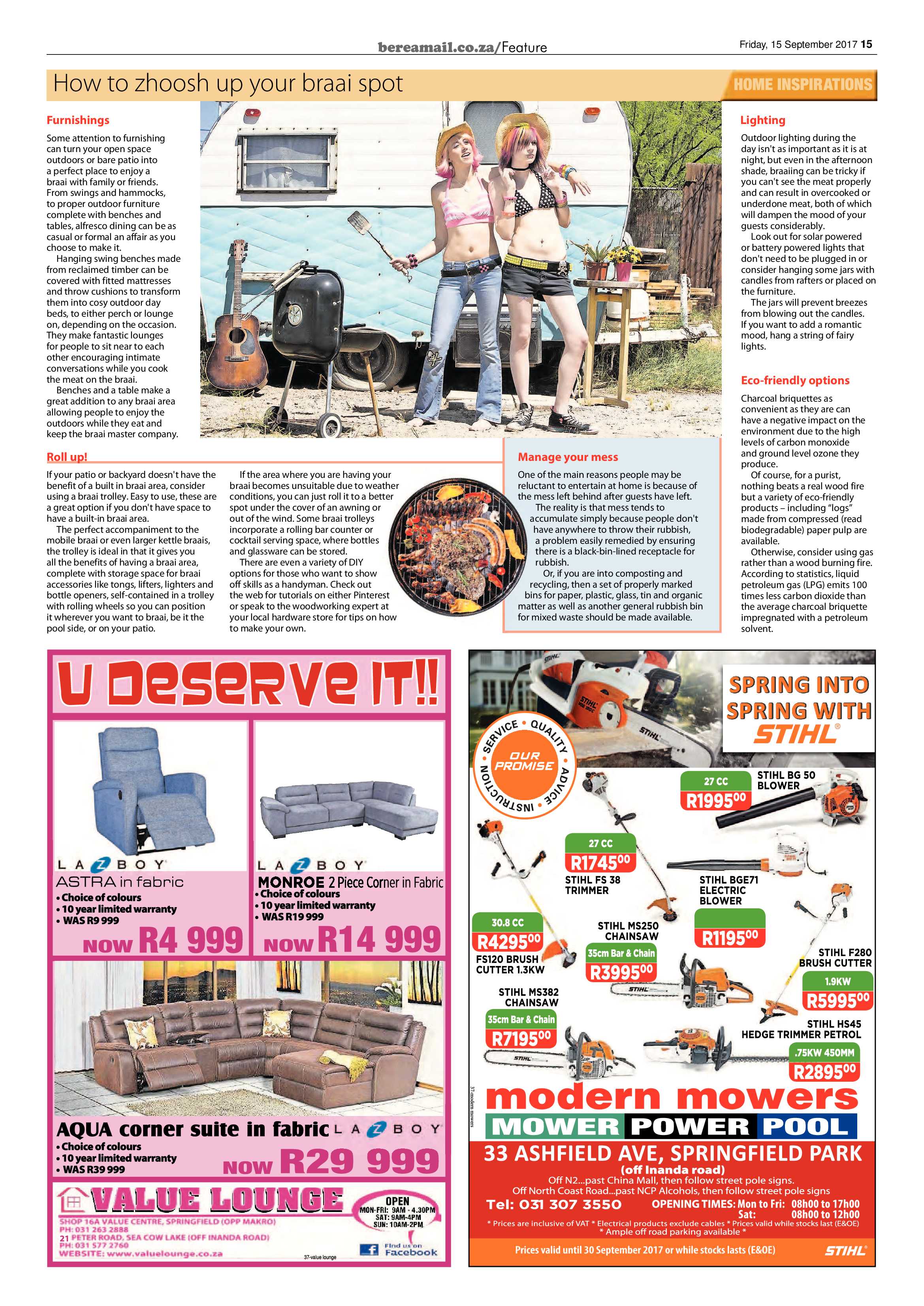 Berea Mail 15 September 2017 page 15