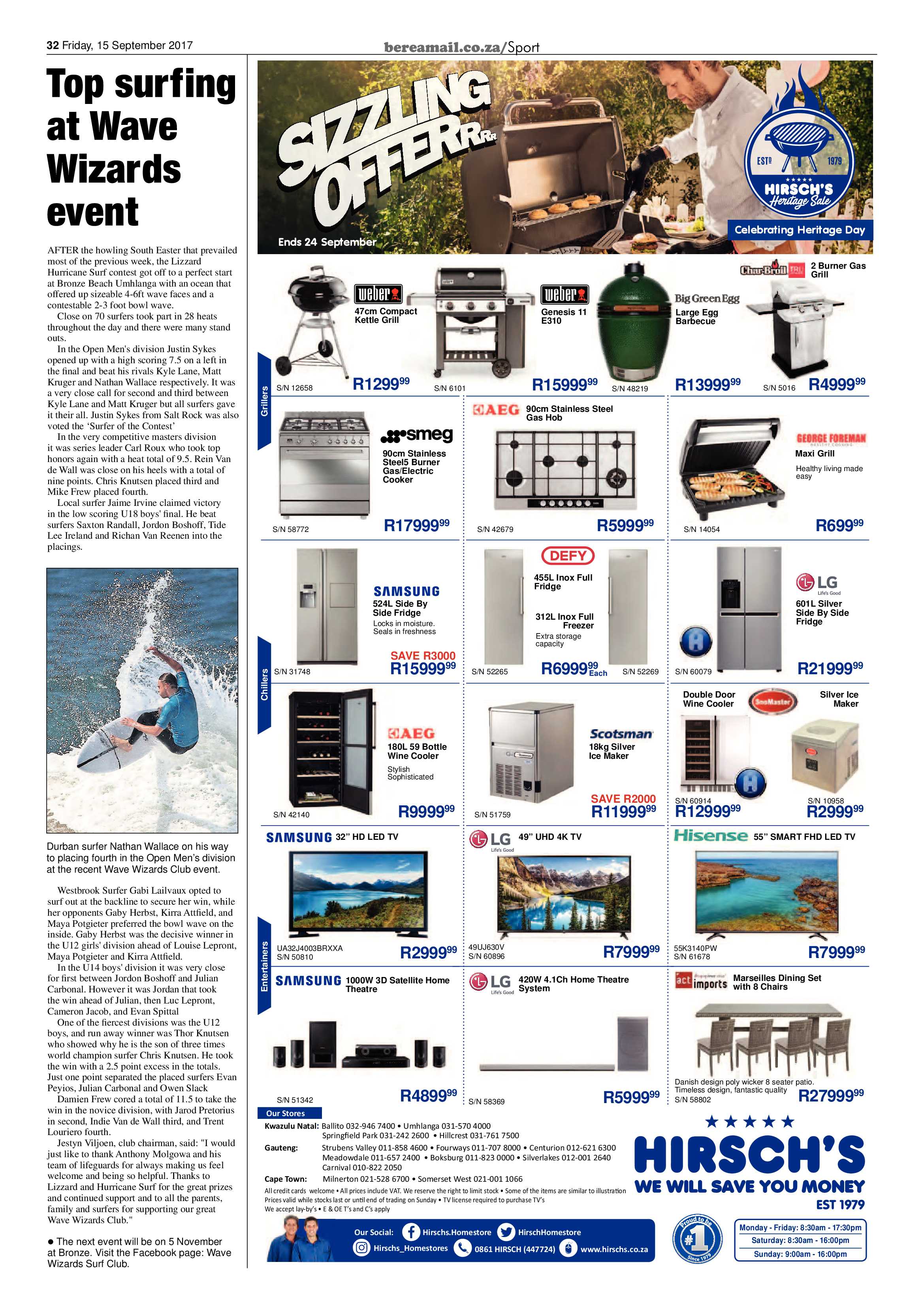 Berea Mail 15 September 2017 page 32