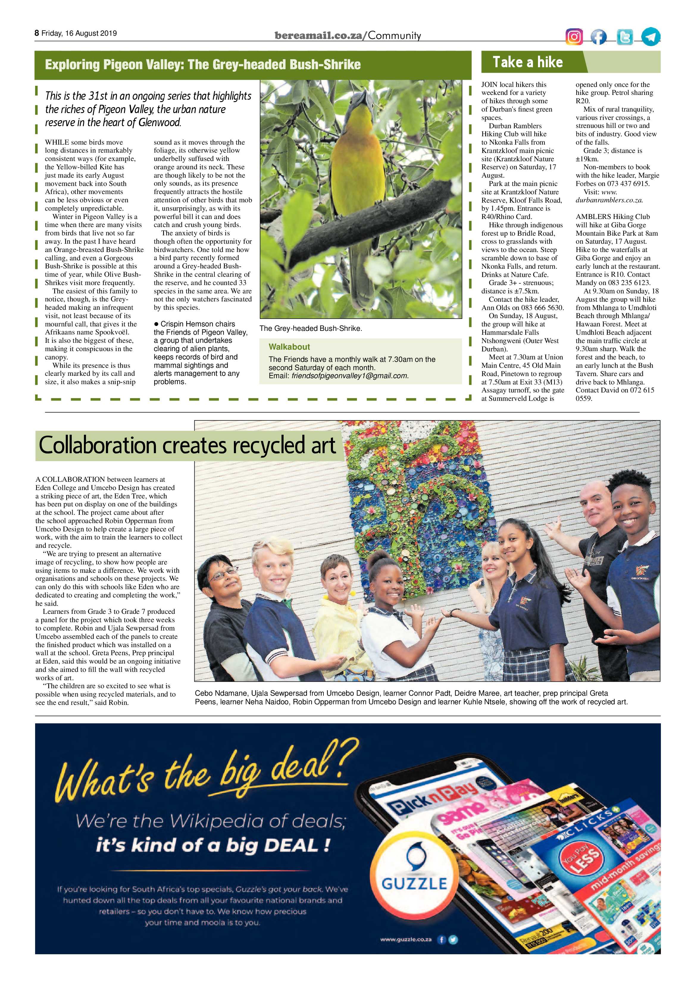 Berea Mail 16 August 2019 page 8