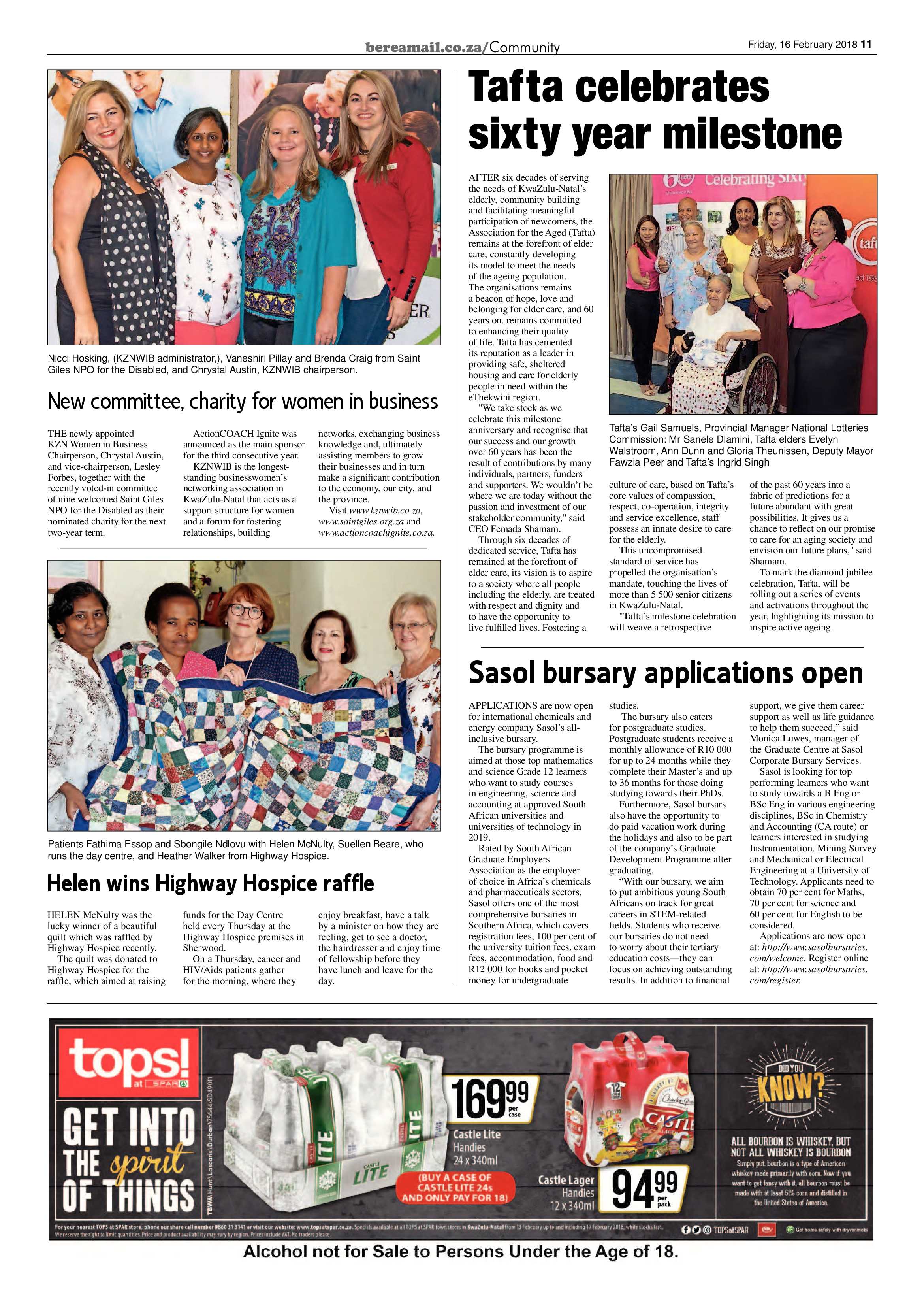 Berea Mail 16 February 2018 page 11