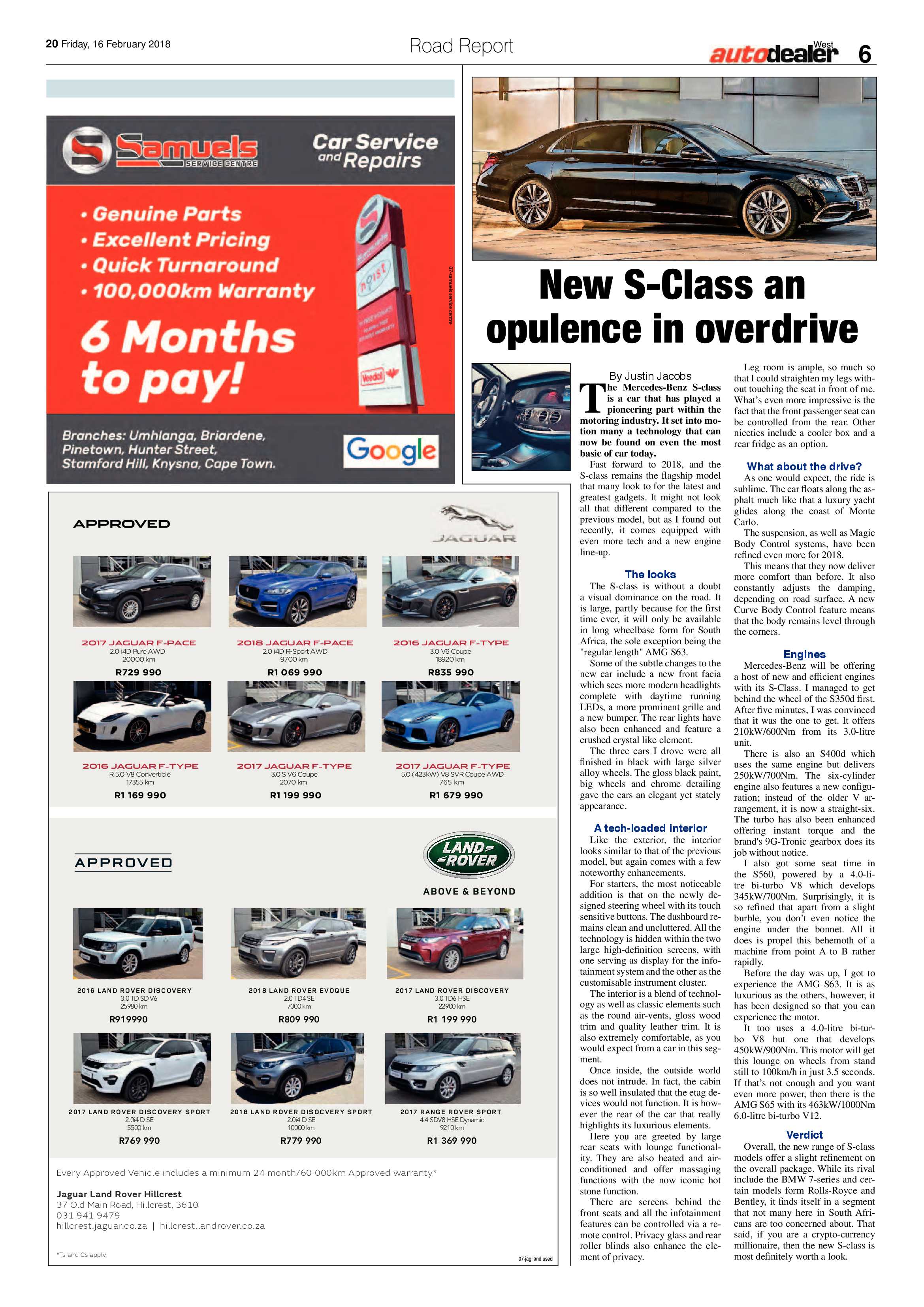 Berea Mail 16 February 2018 page 20