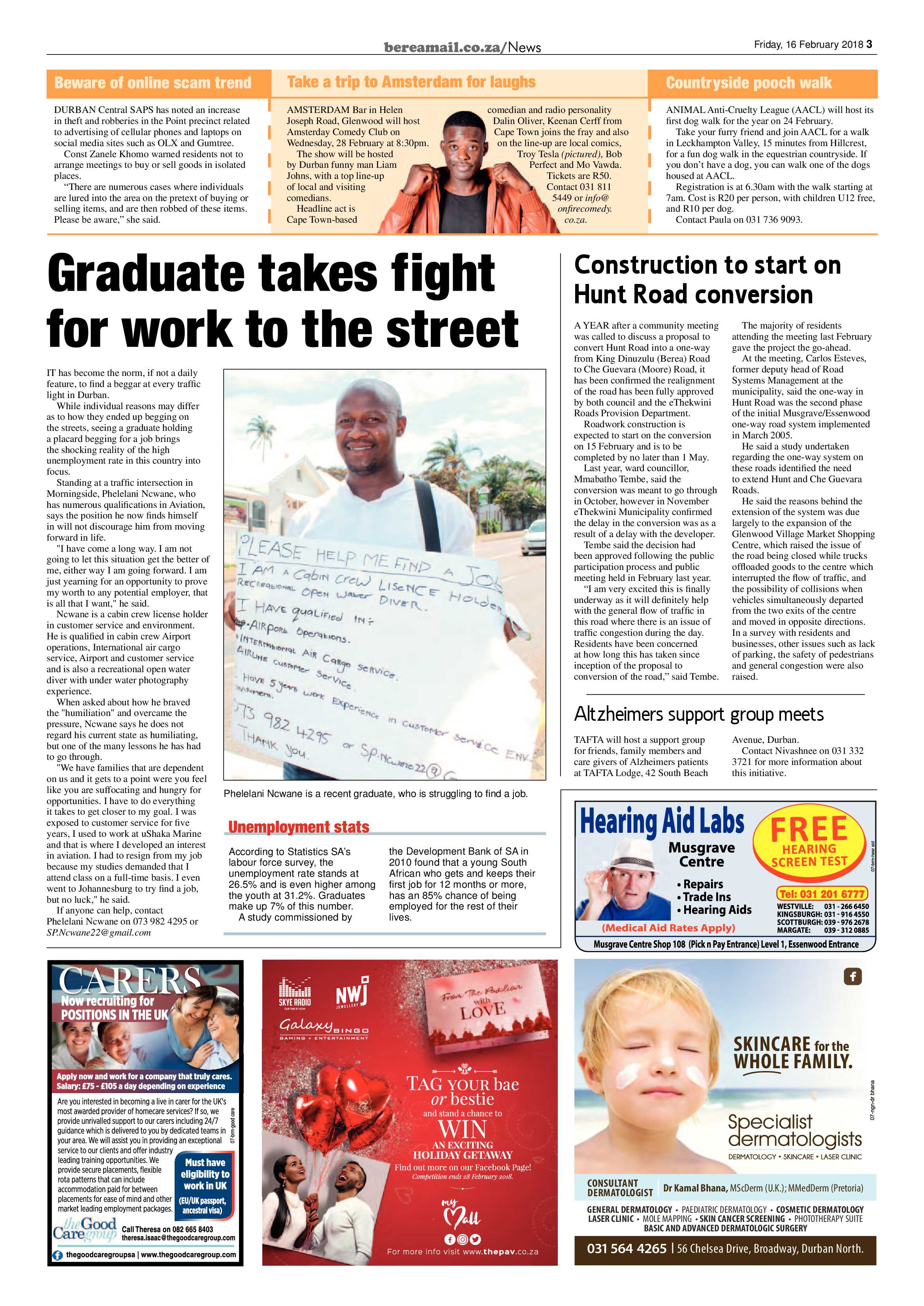 Berea Mail 16 February 2018 page 3
