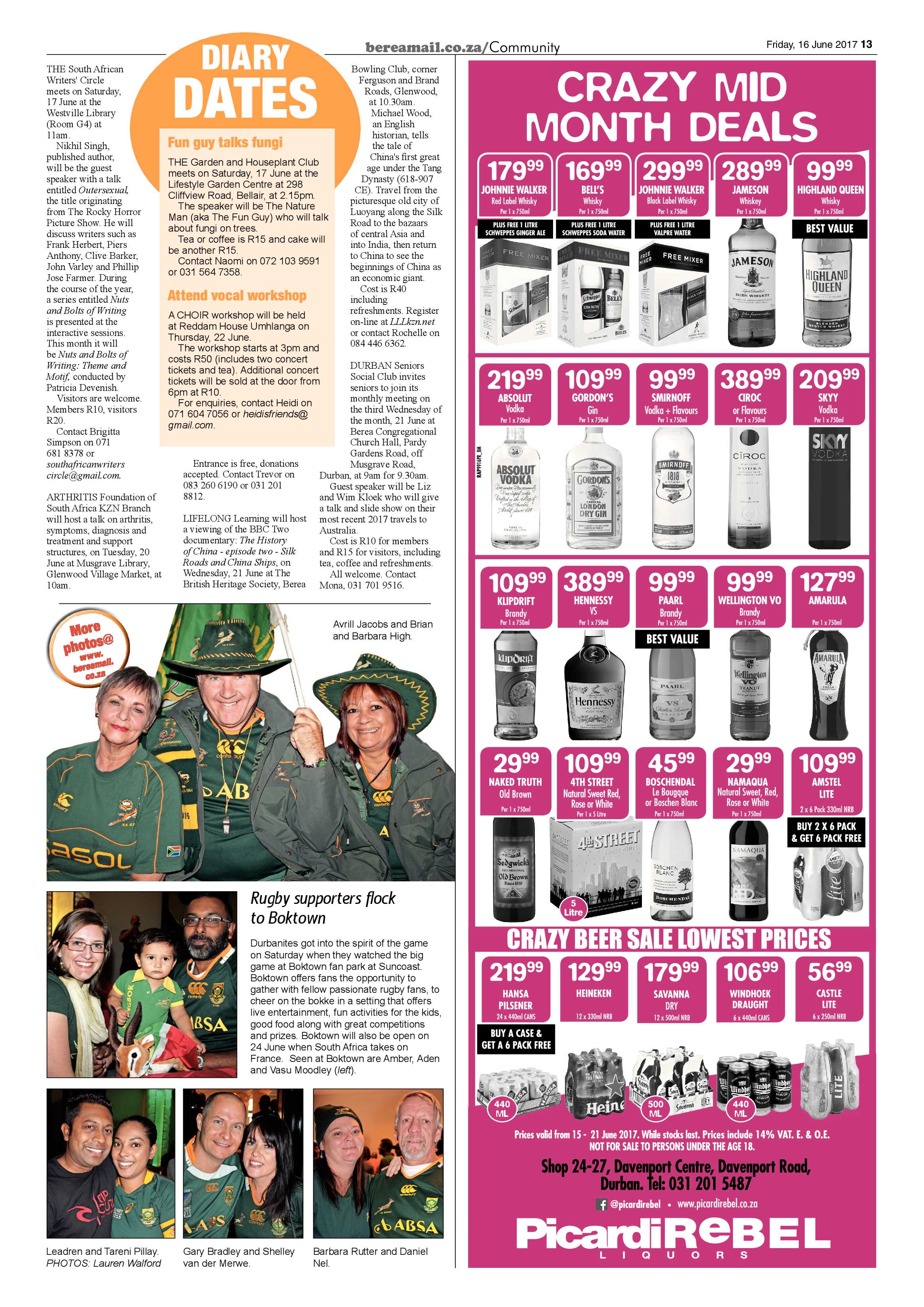 Berea Mail 16 June 2017 page 13