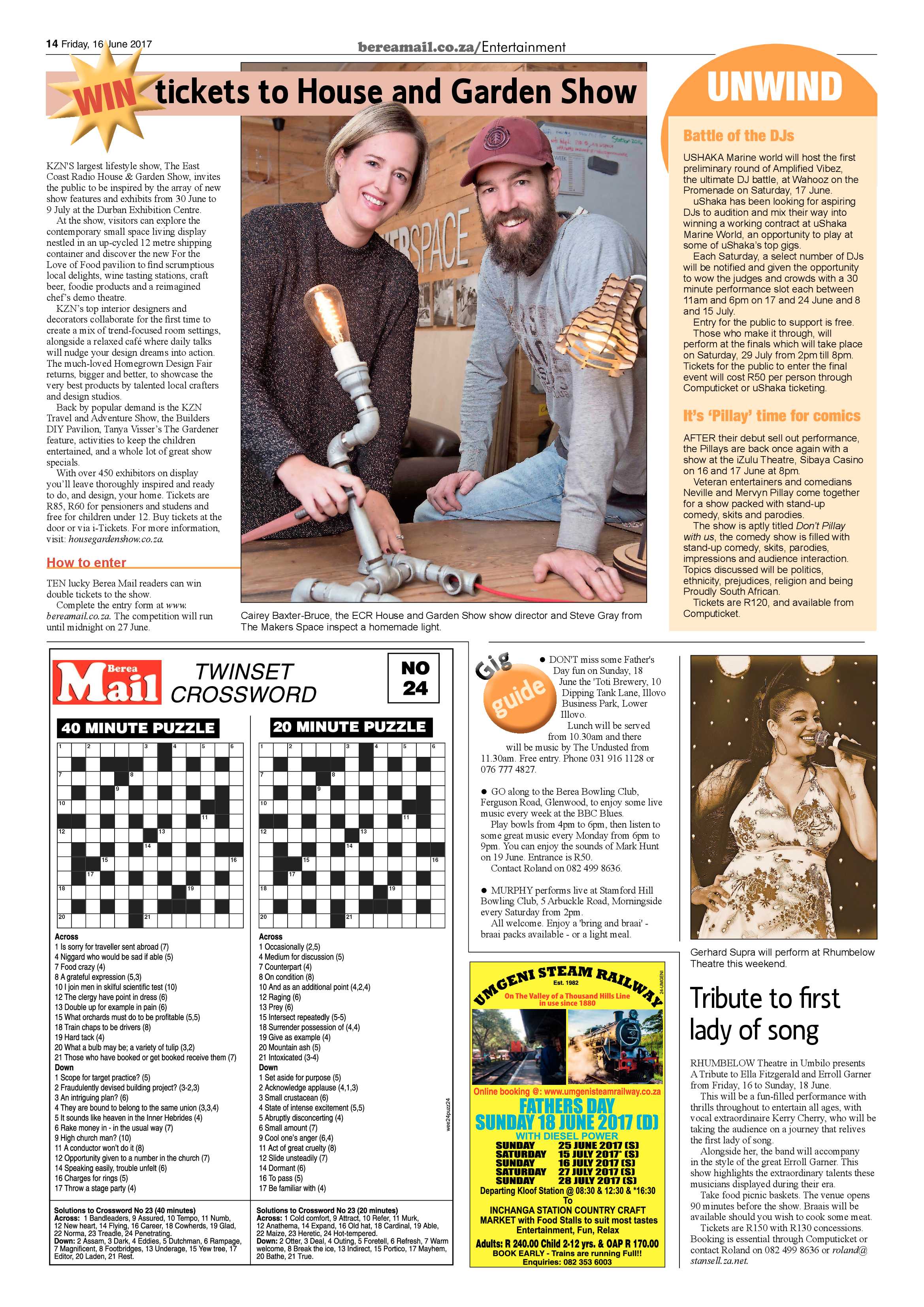 Berea Mail 16 June 2017 page 14