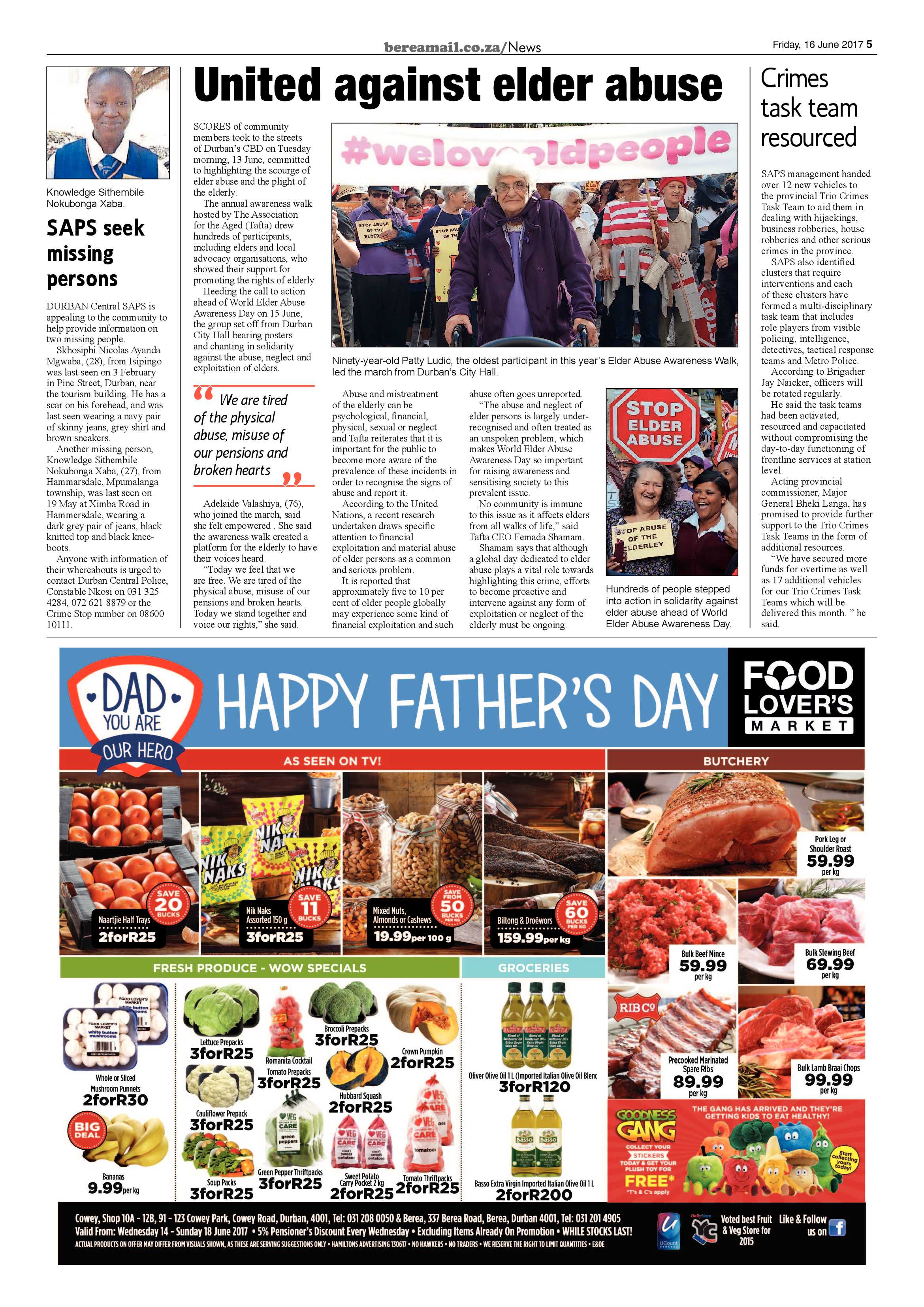 Berea Mail 16 June 2017 page 5