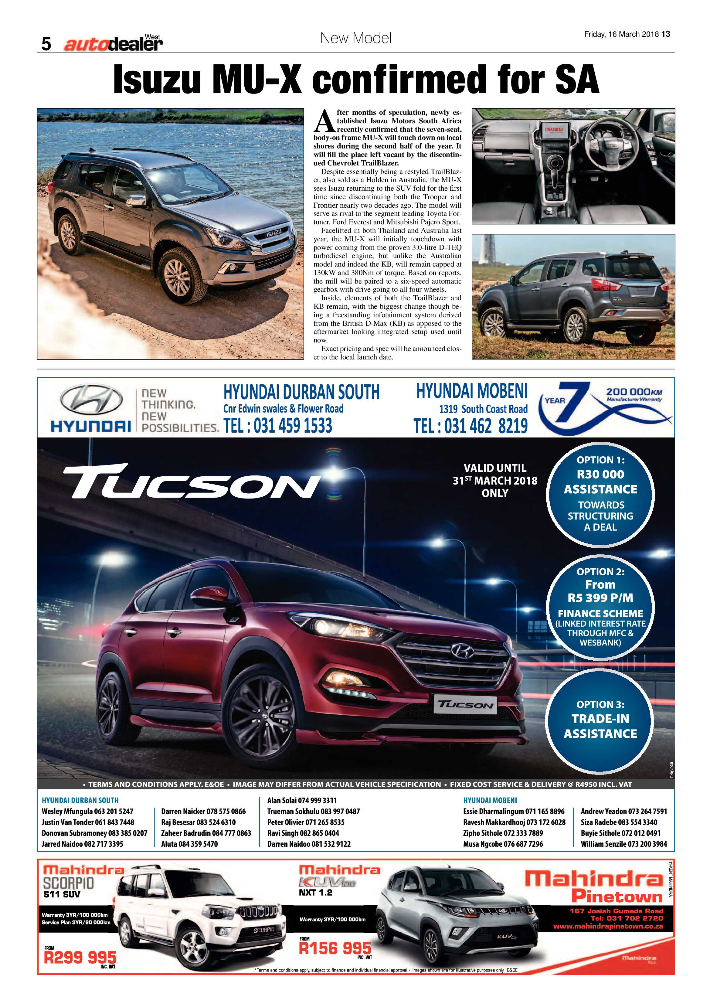 Berea Mail 16 March 2018 page 13