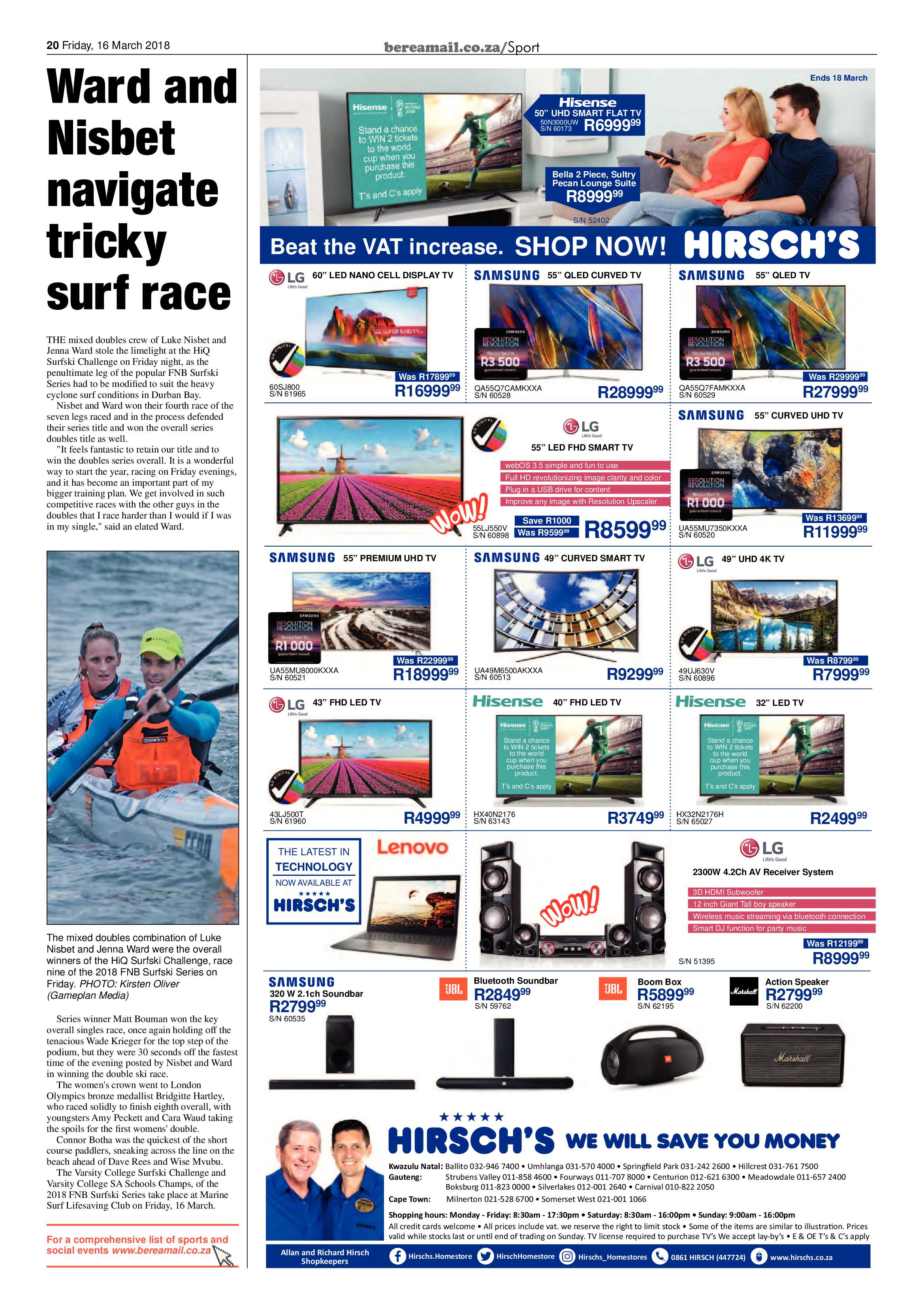 Berea Mail 16 March 2018 page 20