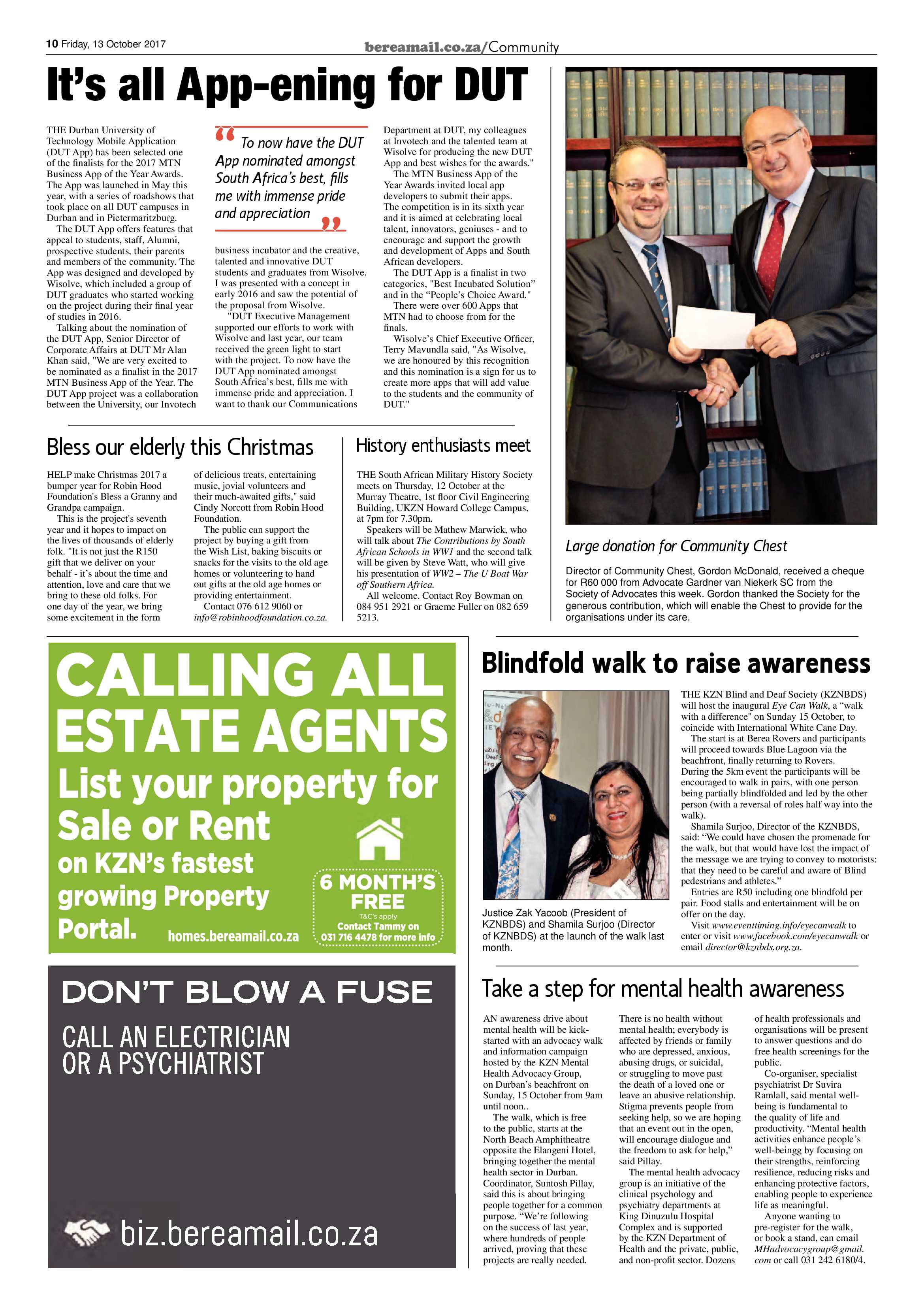 Berea Mail 16 October 2017 page 10