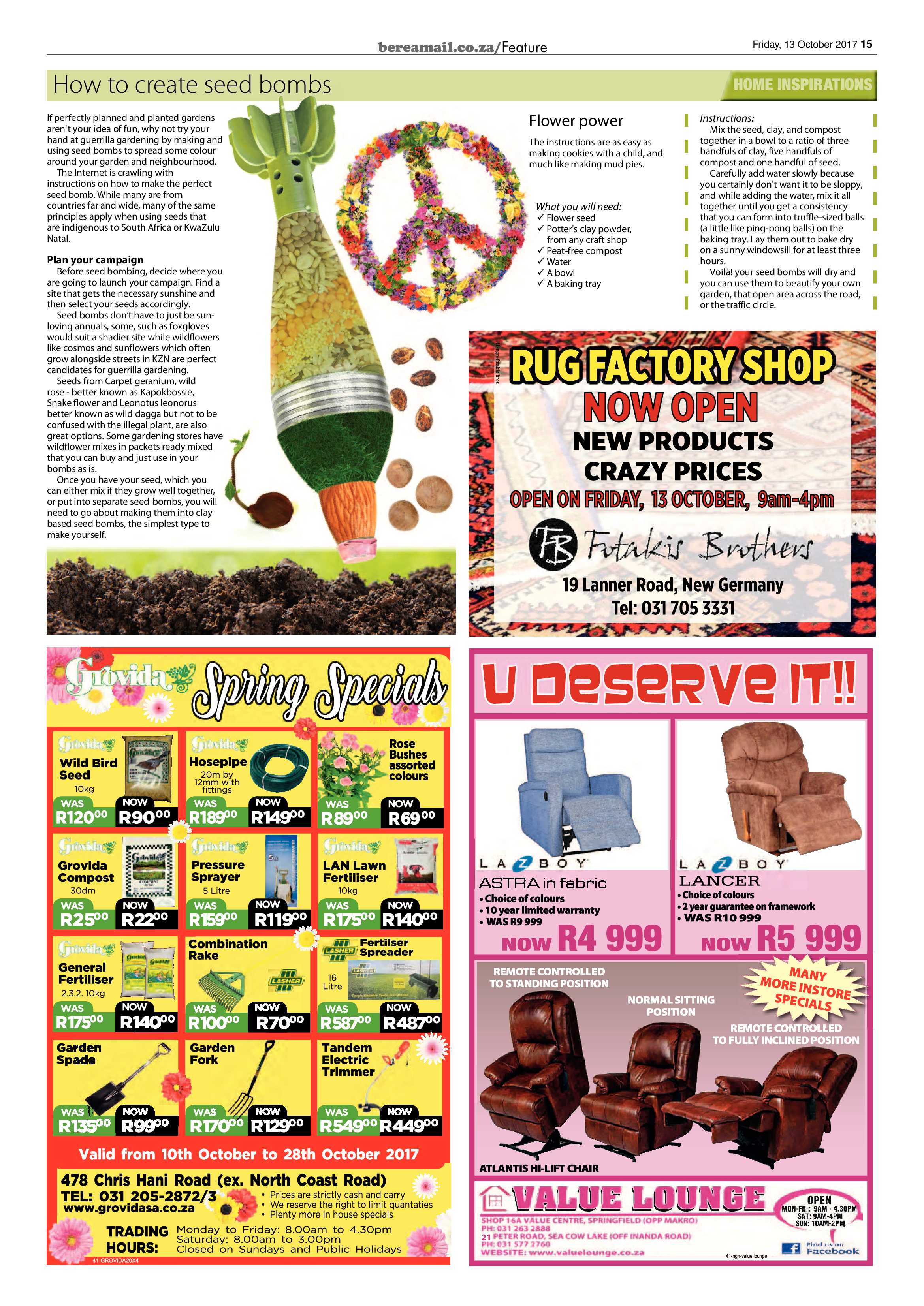Berea Mail 16 October 2017 page 15