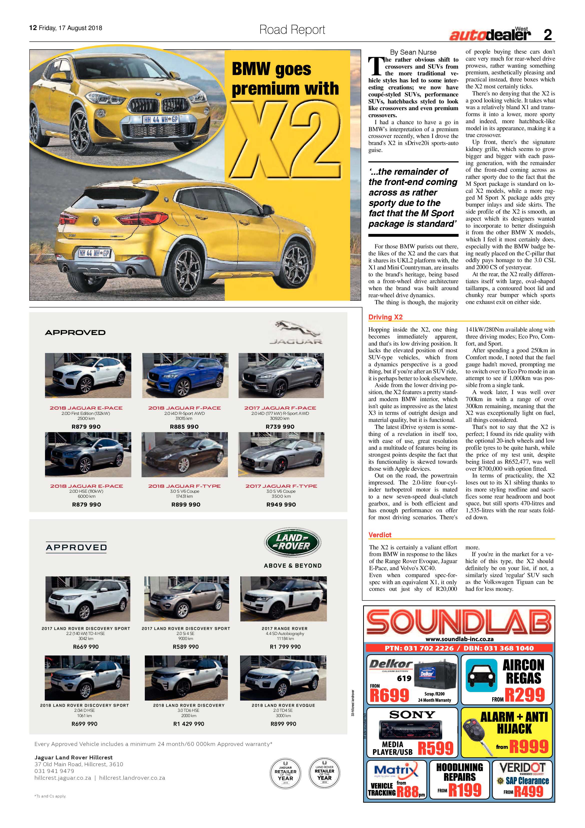 Berea Mail 17 August 2018 page 12