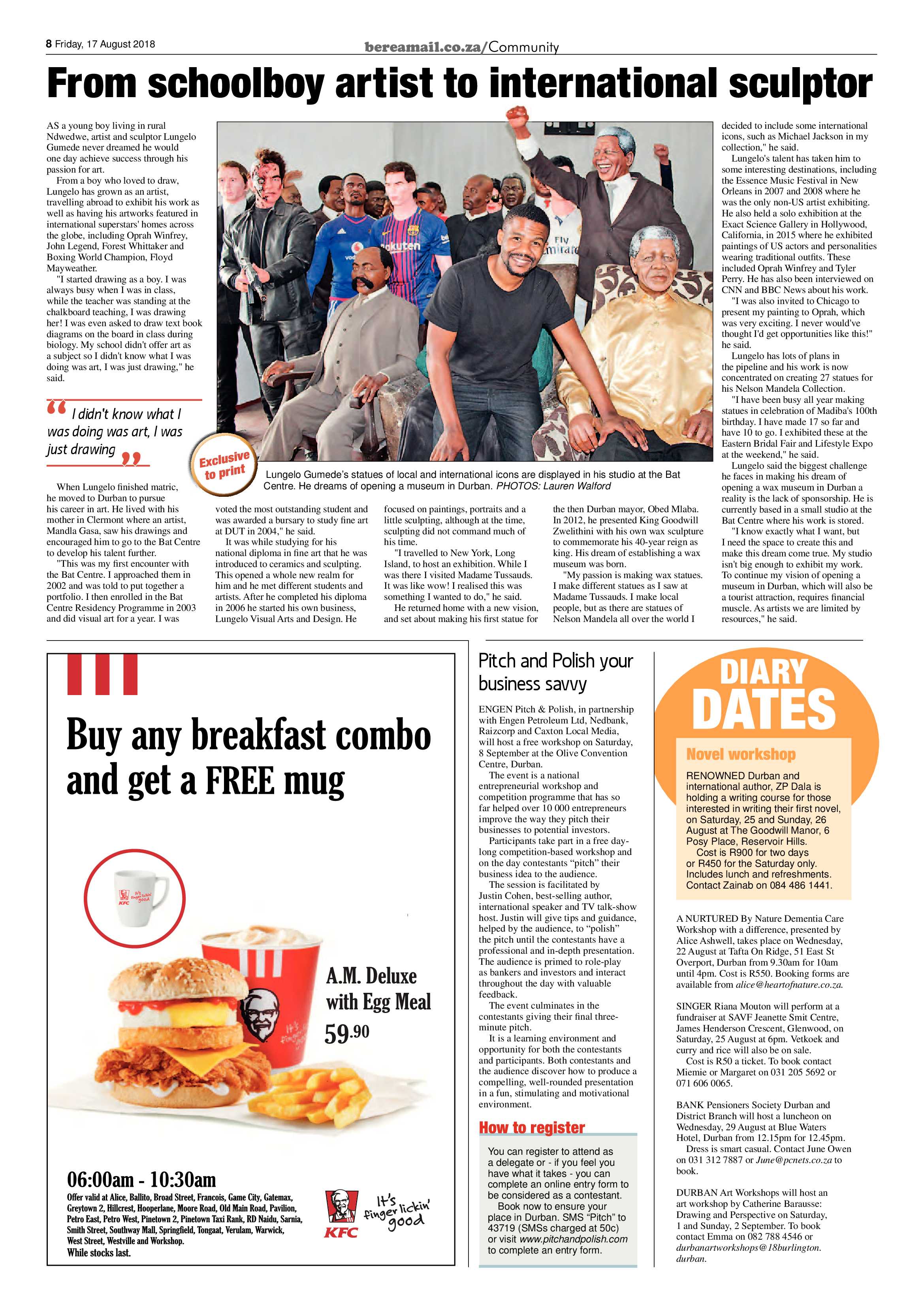 Berea Mail 17 August 2018 page 8