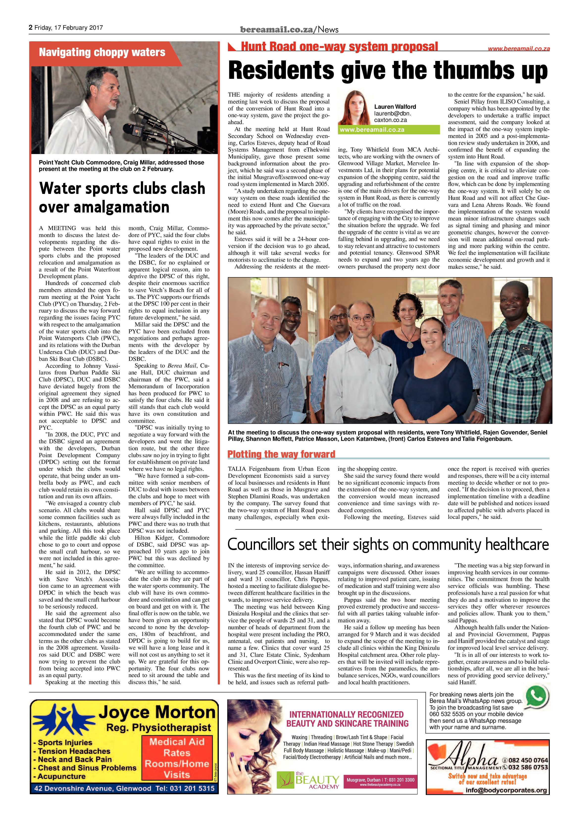 Berea Mail 17 February 2017 page 2