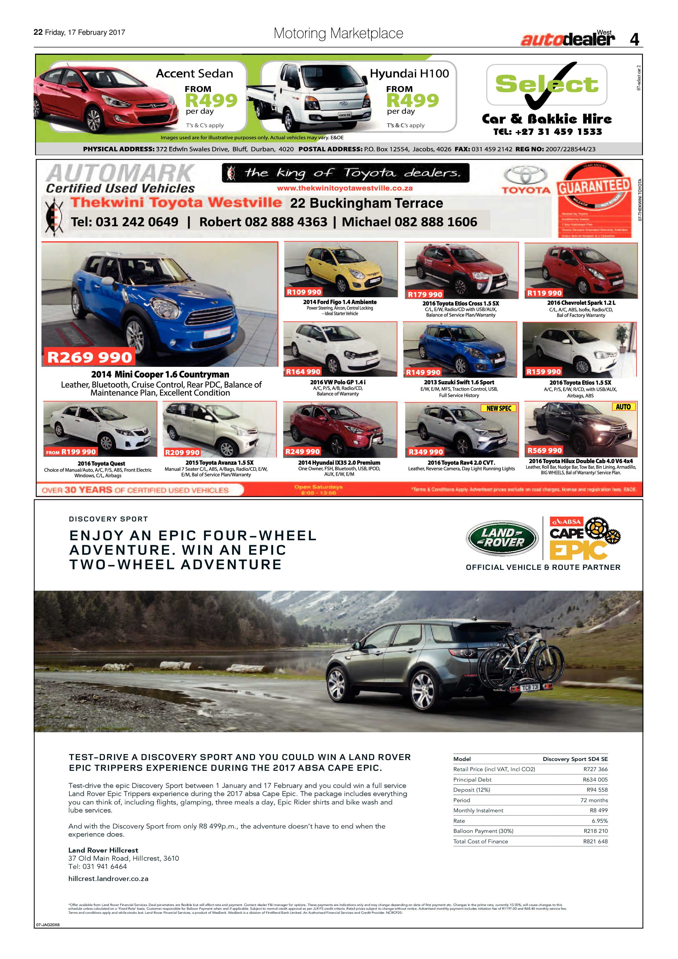 Berea Mail 17 February 2017 page 22