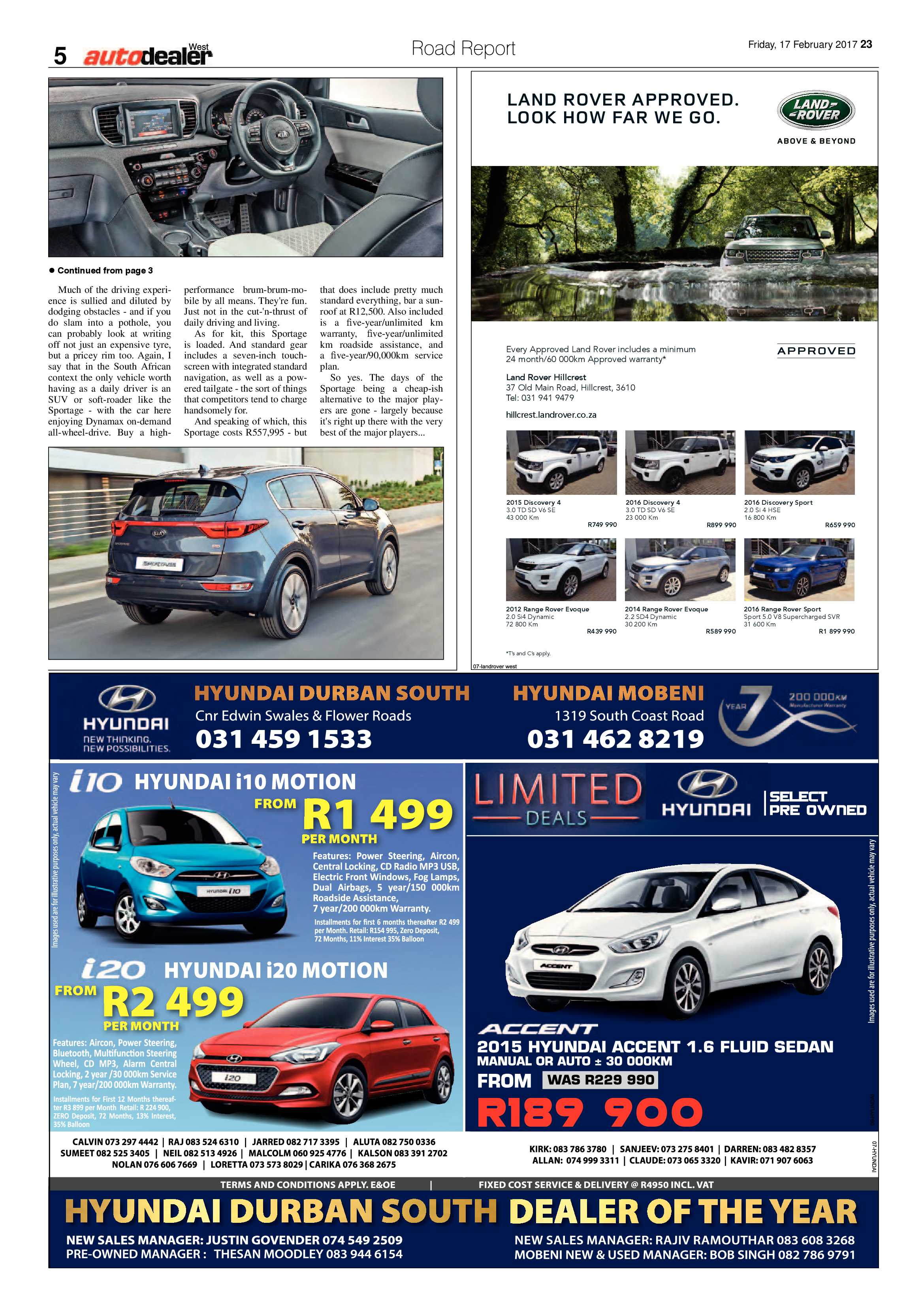 Berea Mail 17 February 2017 page 23