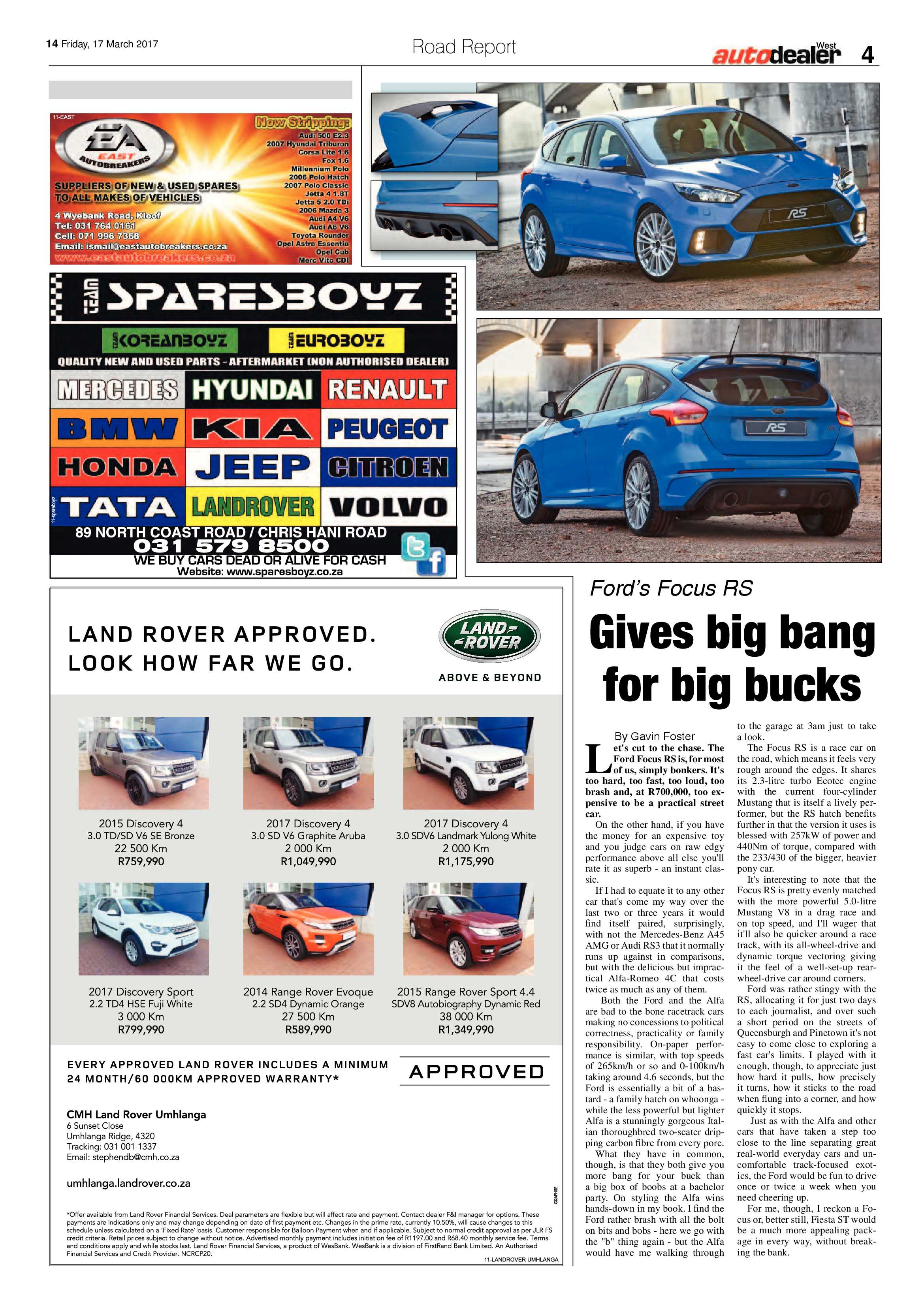 Berea Mail 17 March 2017 page 14
