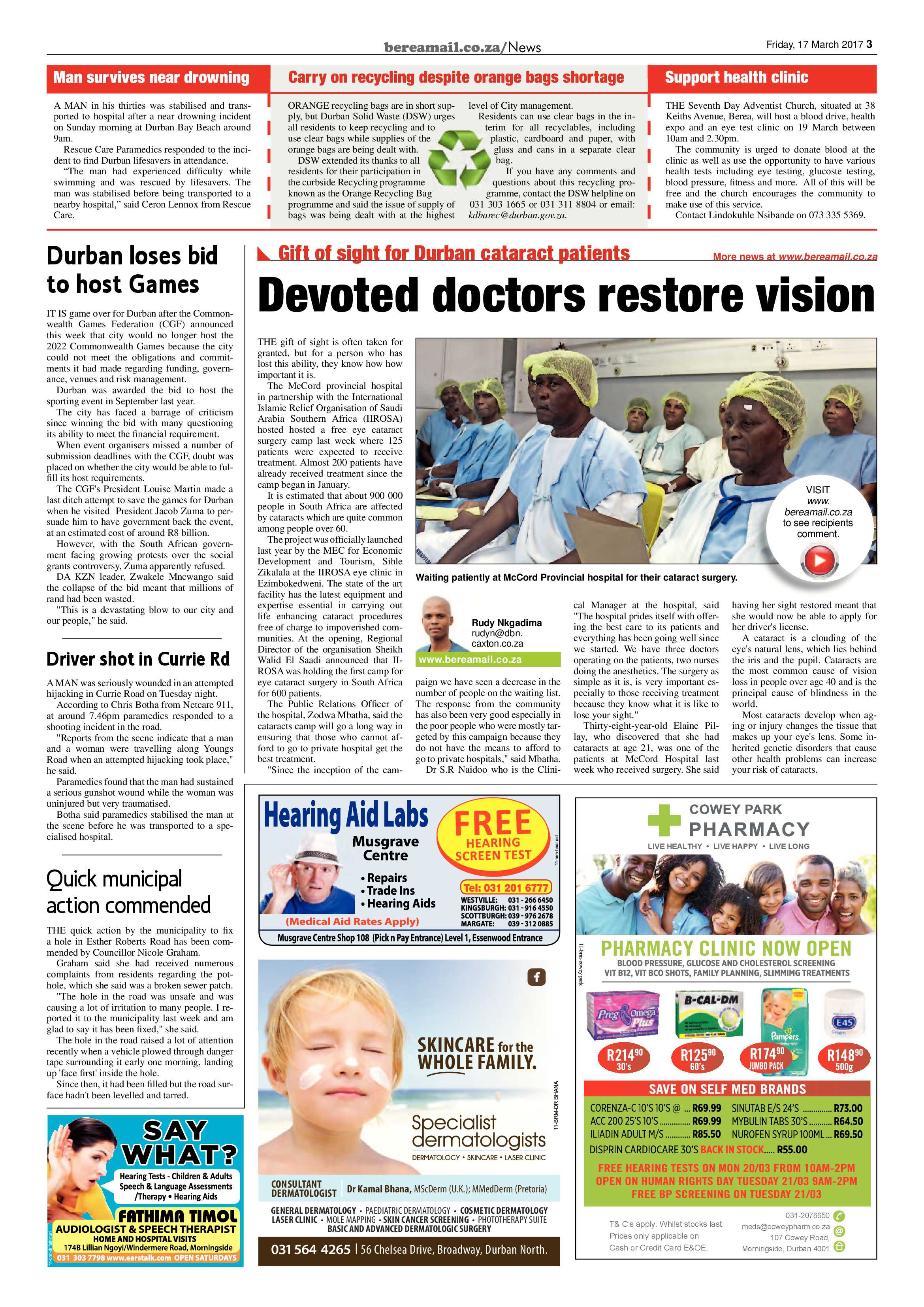 Berea Mail 17 March 2017 page 3