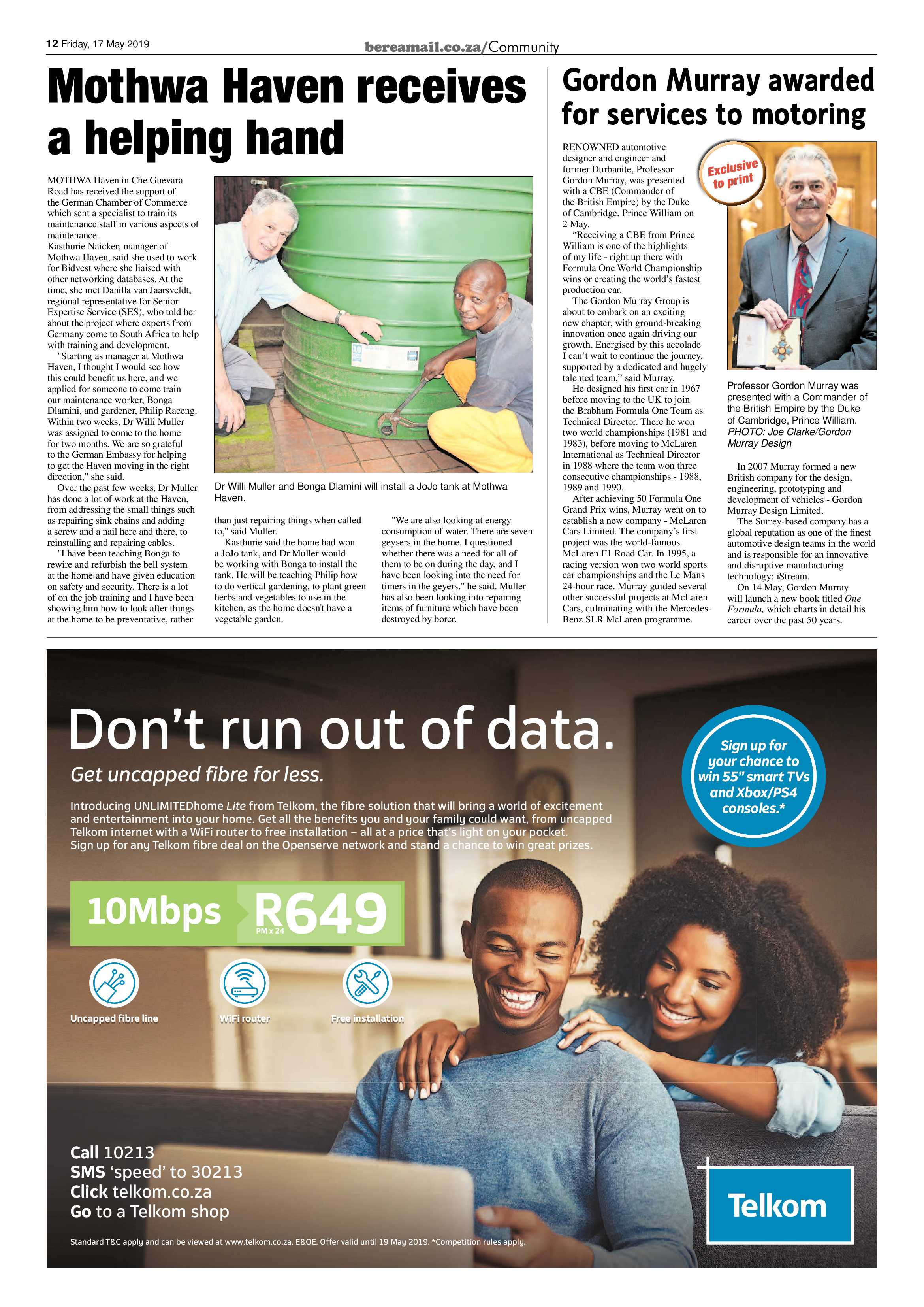Berea Mail 17 May 2019 page 12