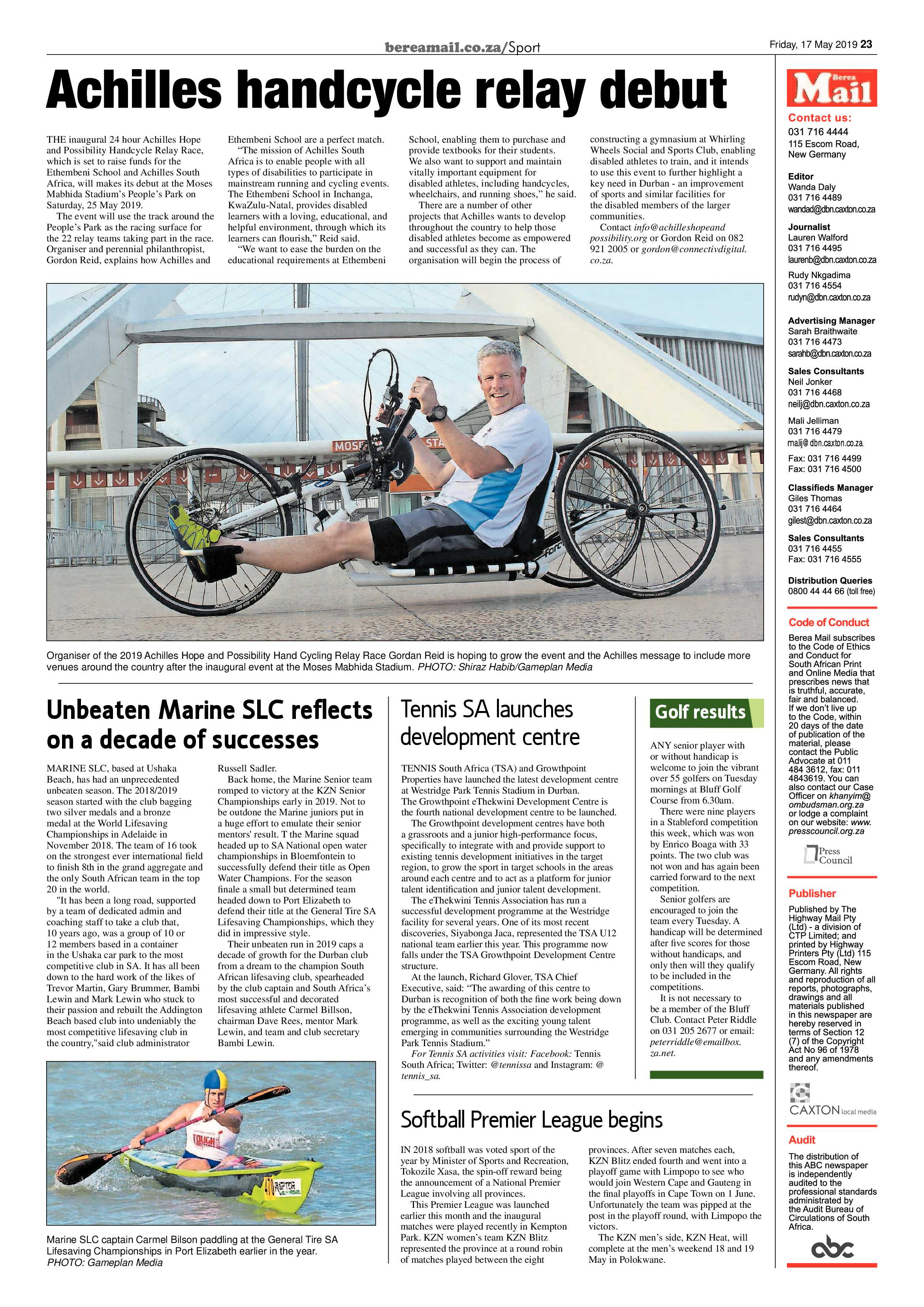 Berea Mail 17 May 2019 page 23