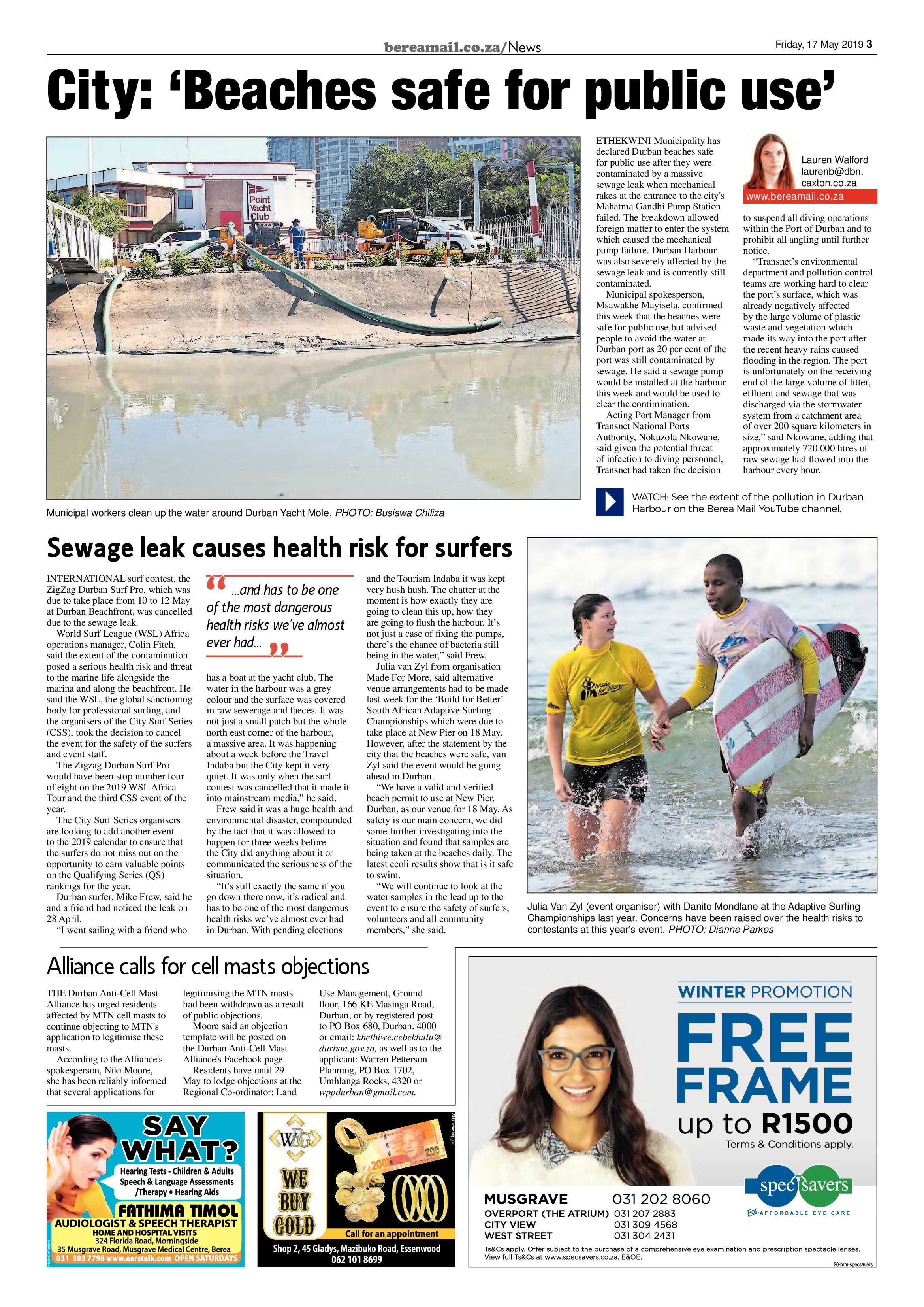 Berea Mail 17 May 2019 page 3