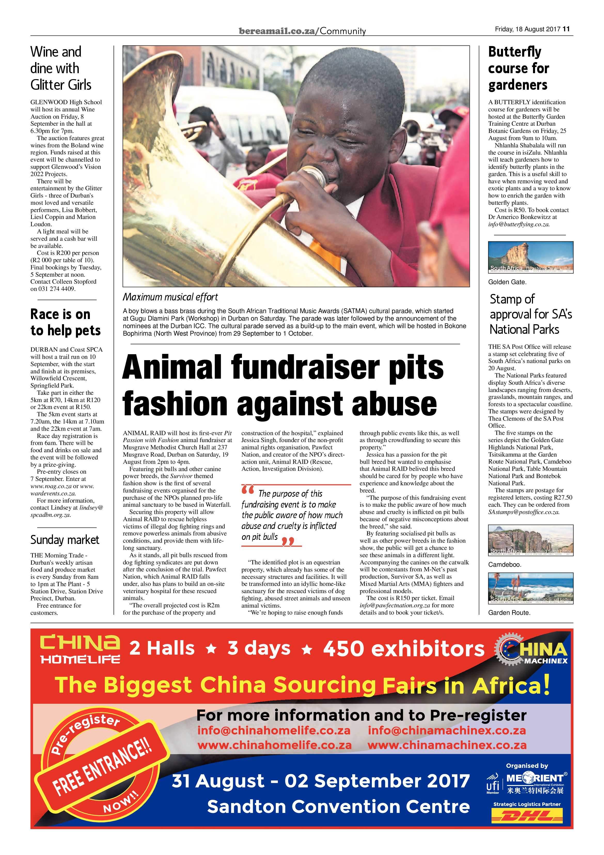 Berea Mail 18 August 2017 page 11