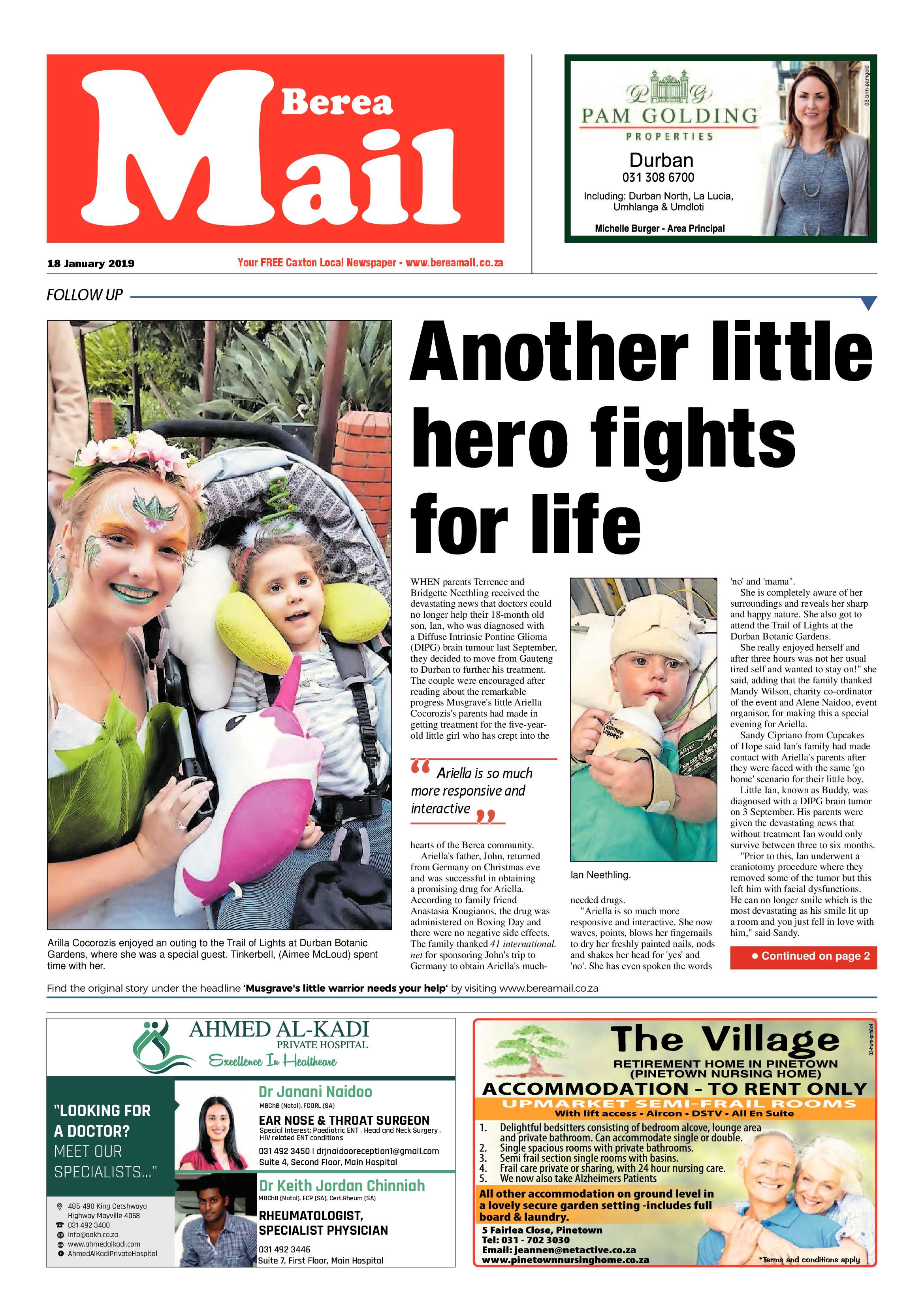 Berea Mail 18 January 2019  Berea Mail