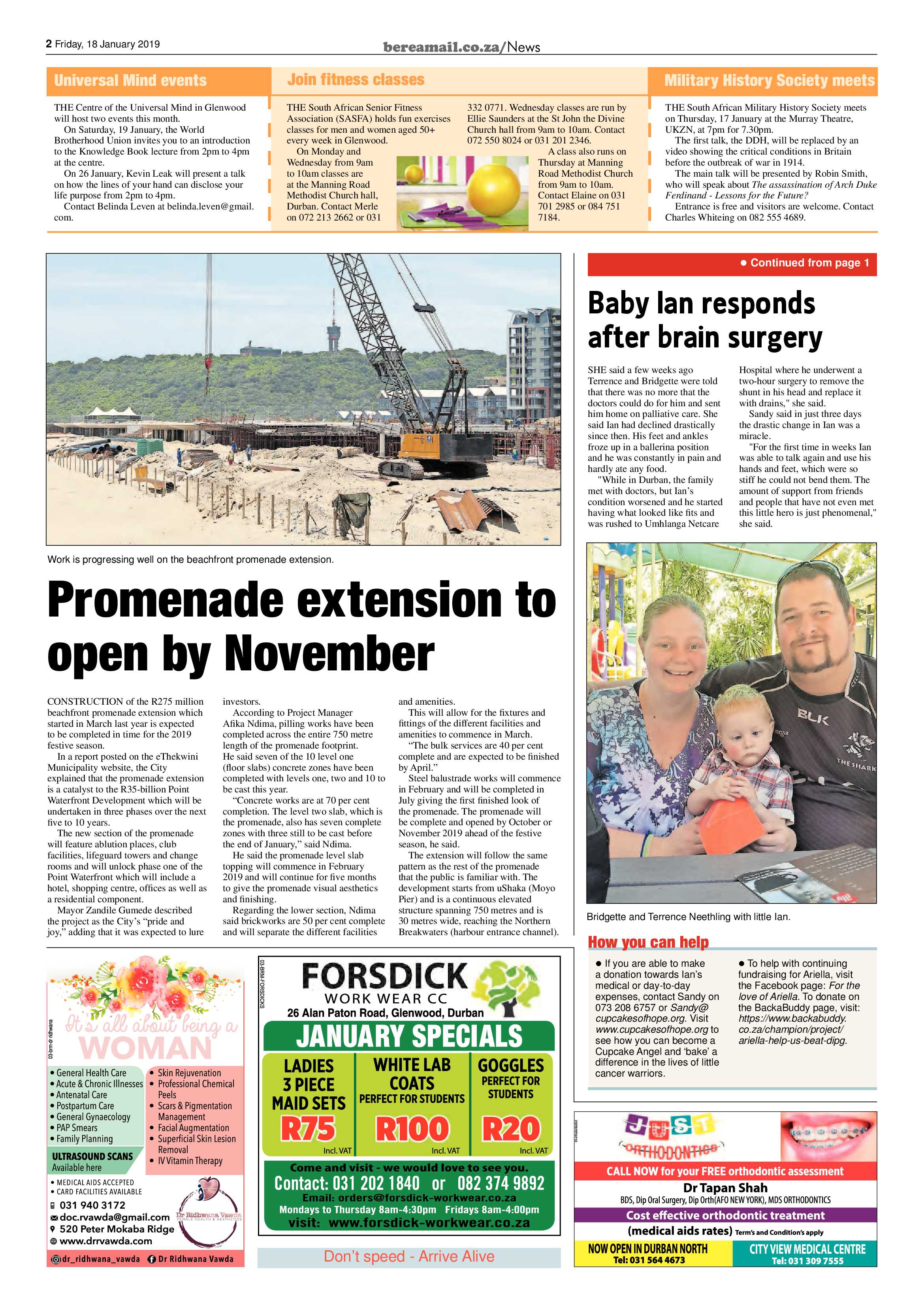 Berea Mail 18 January 2019 page 2