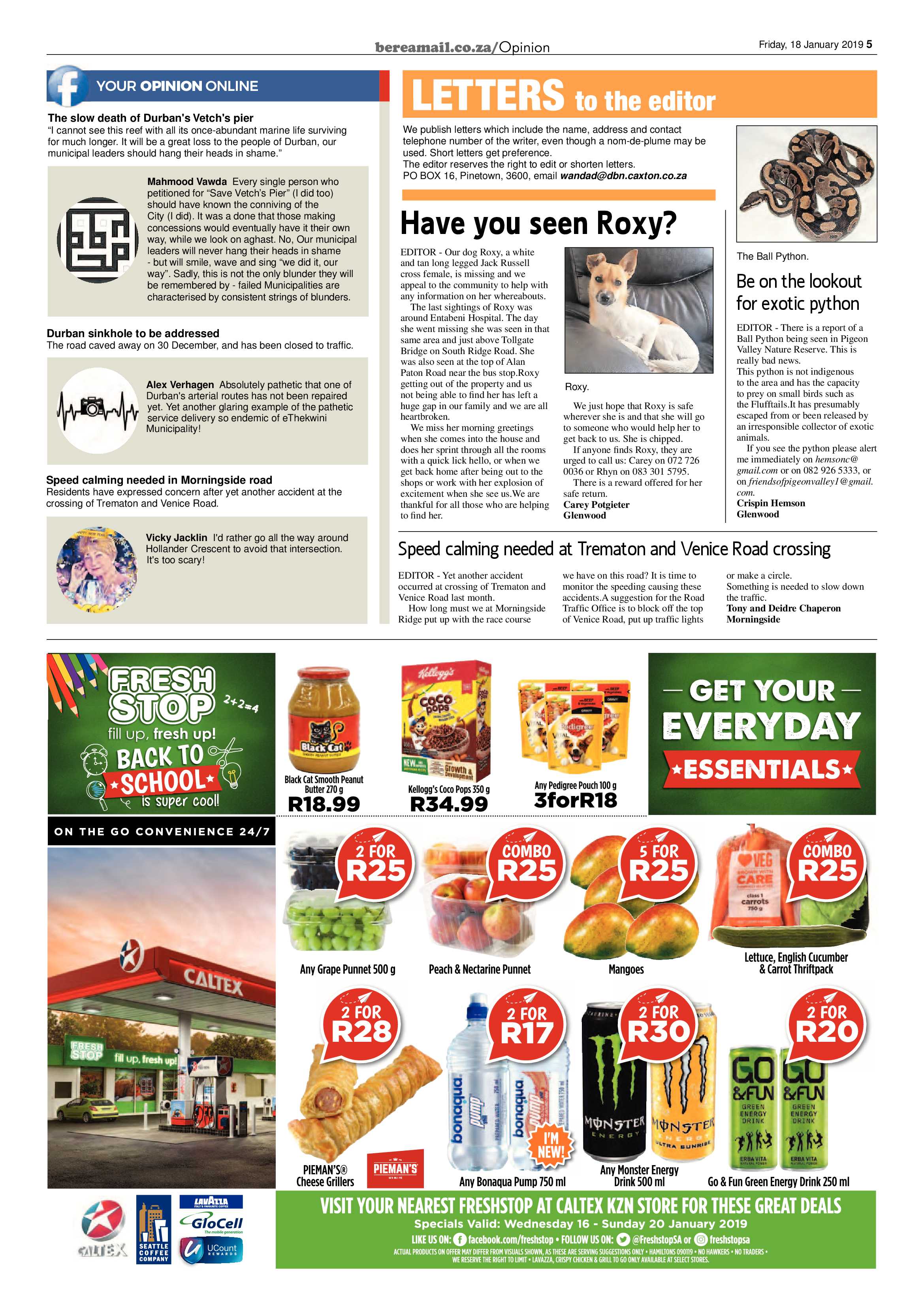 Berea Mail 18 January 2019 page 5