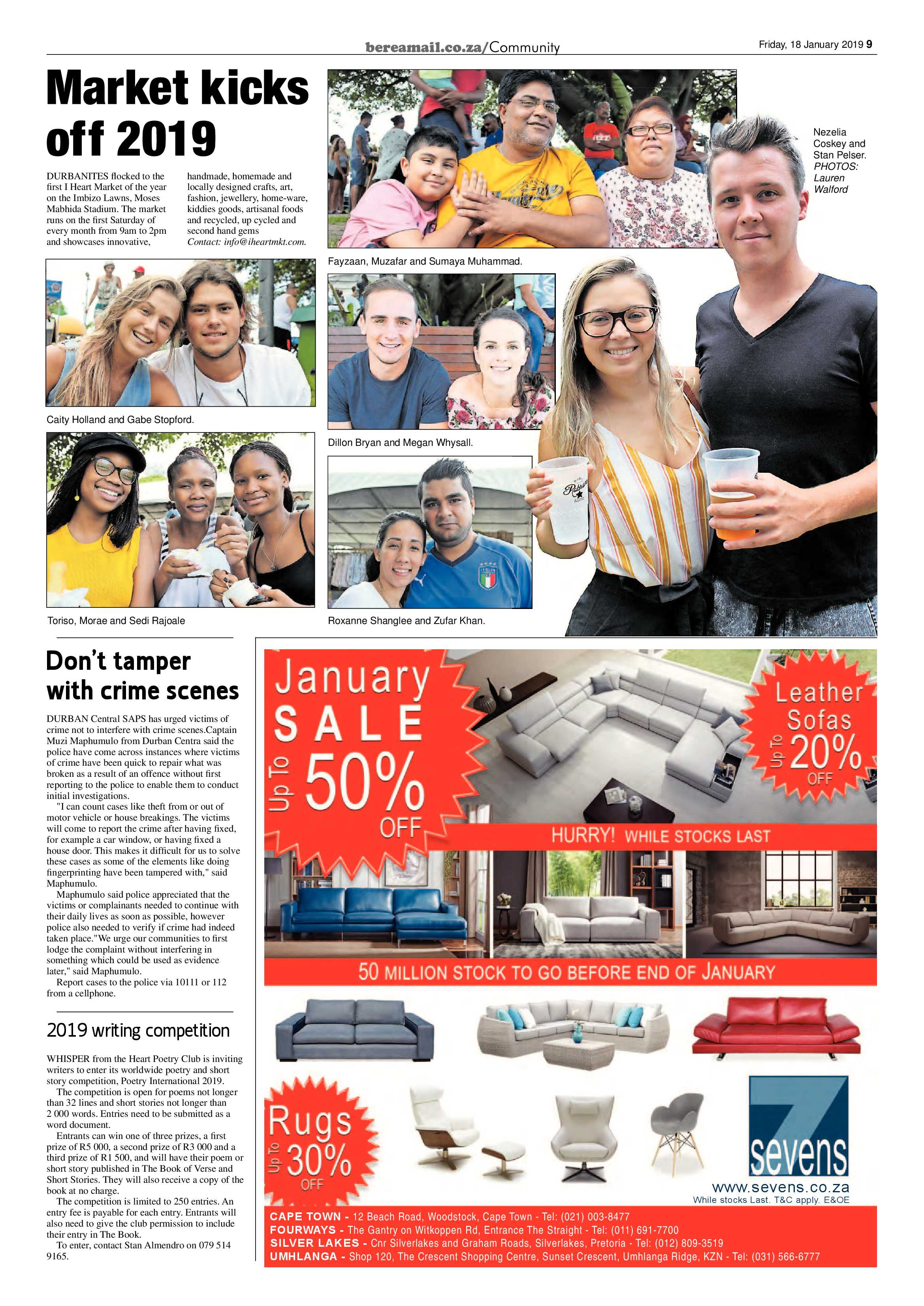 Berea Mail 18 January 2019 page 9