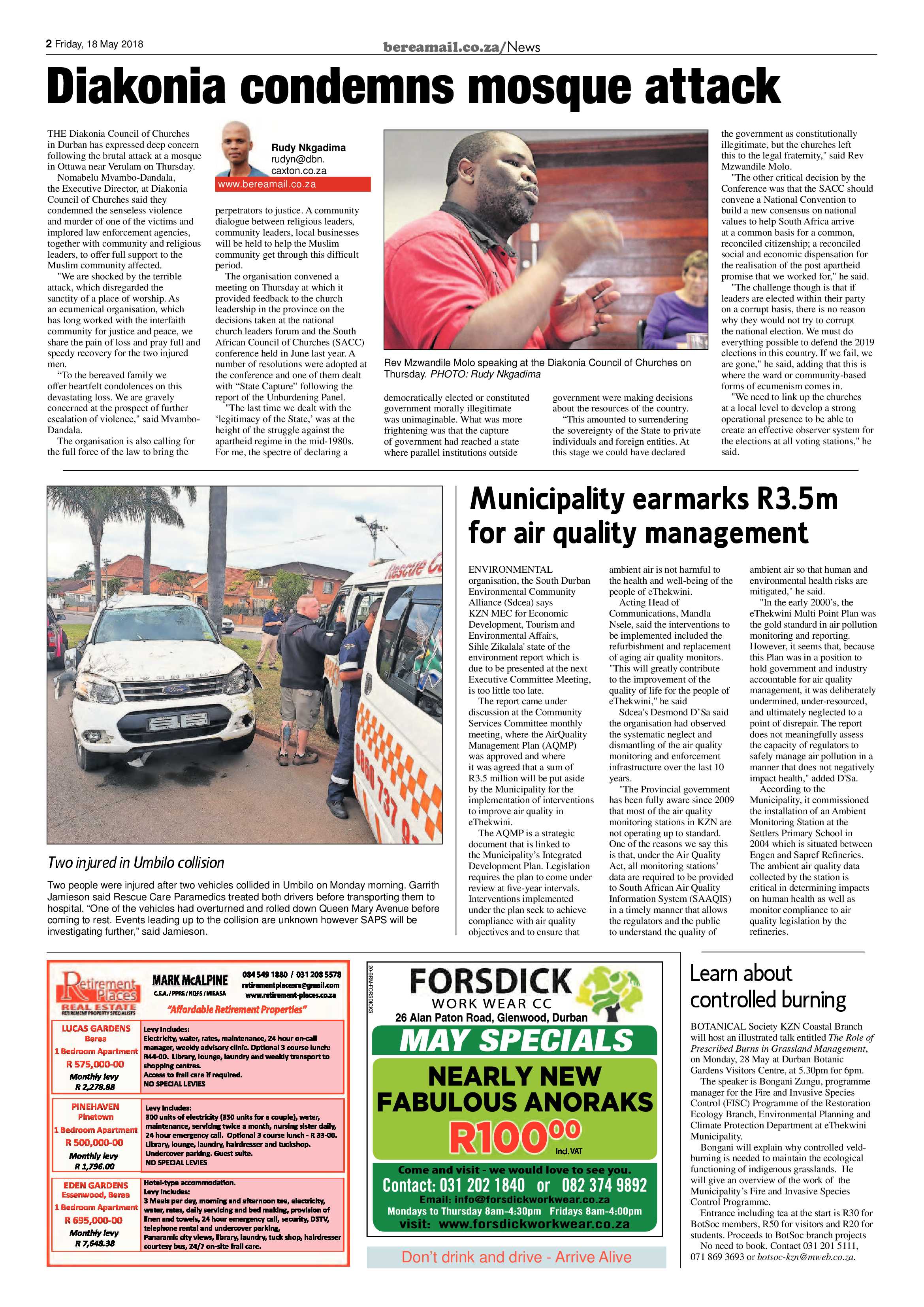Berea Mail 18 May 2018 page 2