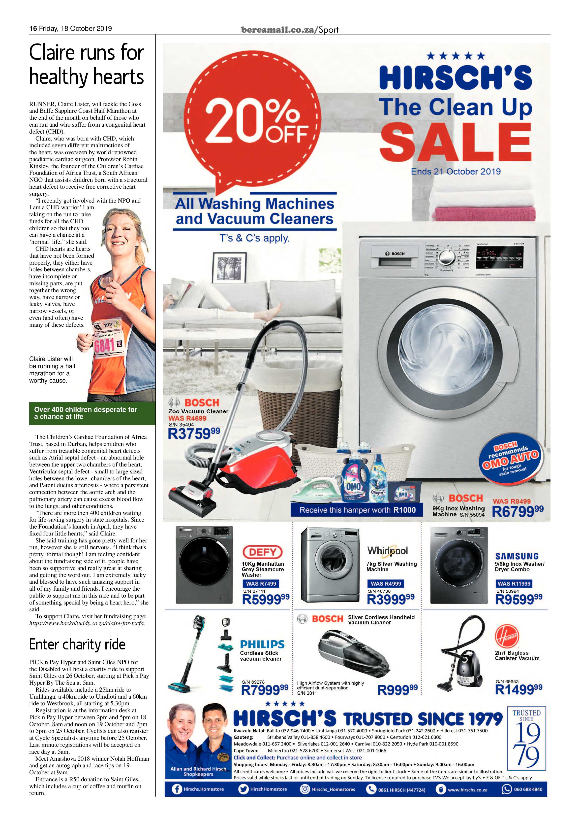 Berea Mail 18 October 2019 page 16