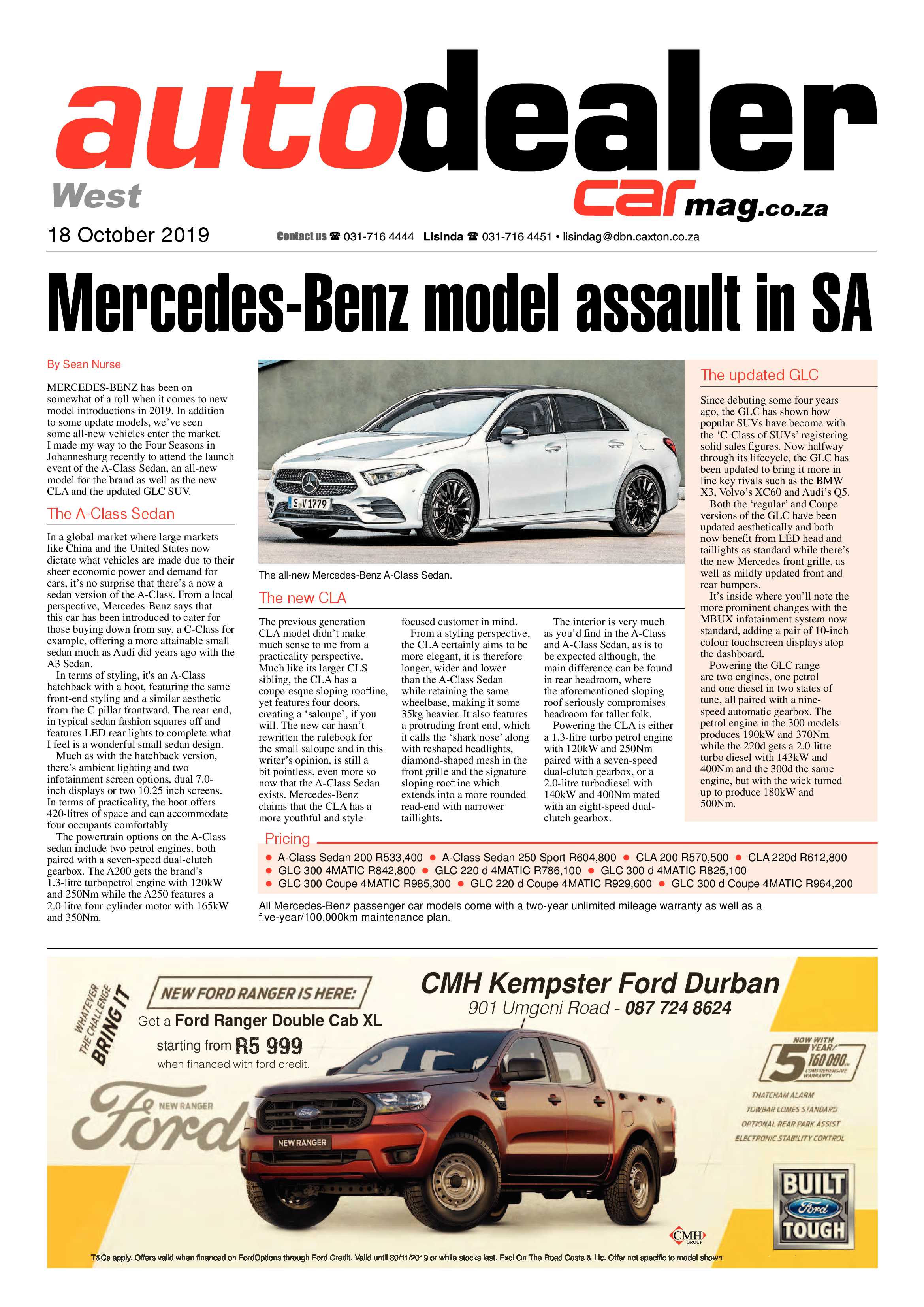 Berea Mail 18 October 2019 page 9