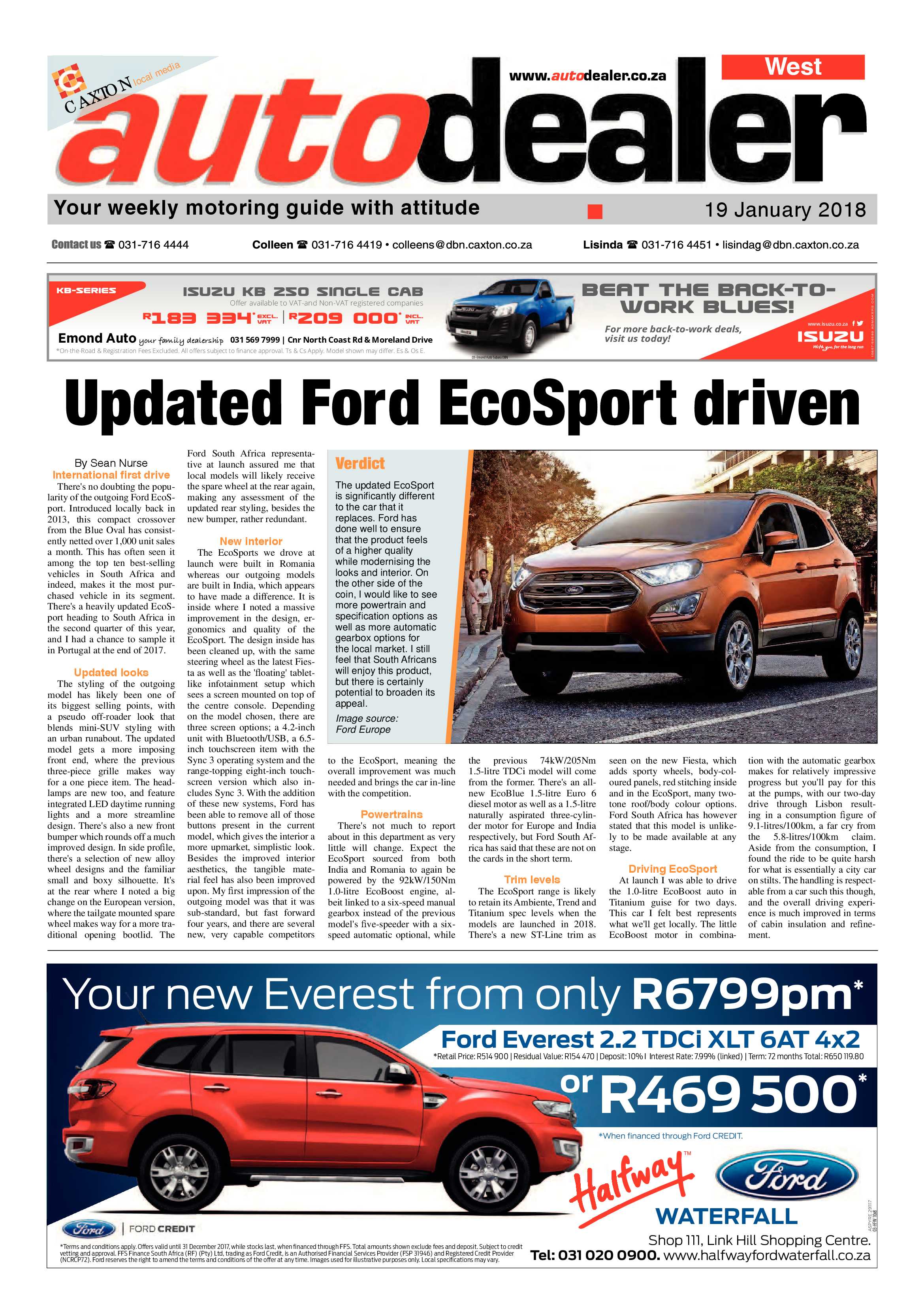 Berea Mail 19 January 2018 page 11
